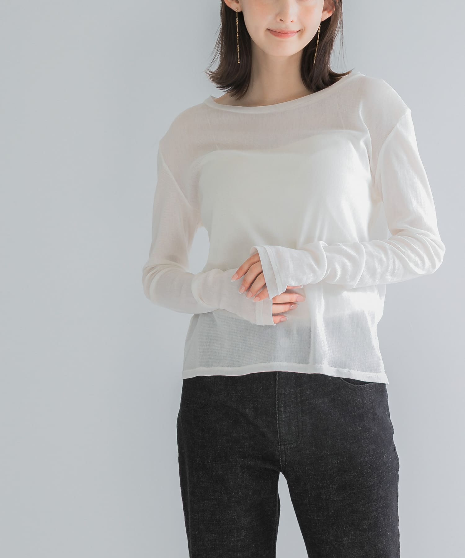 身長：164cm サイズ：Free