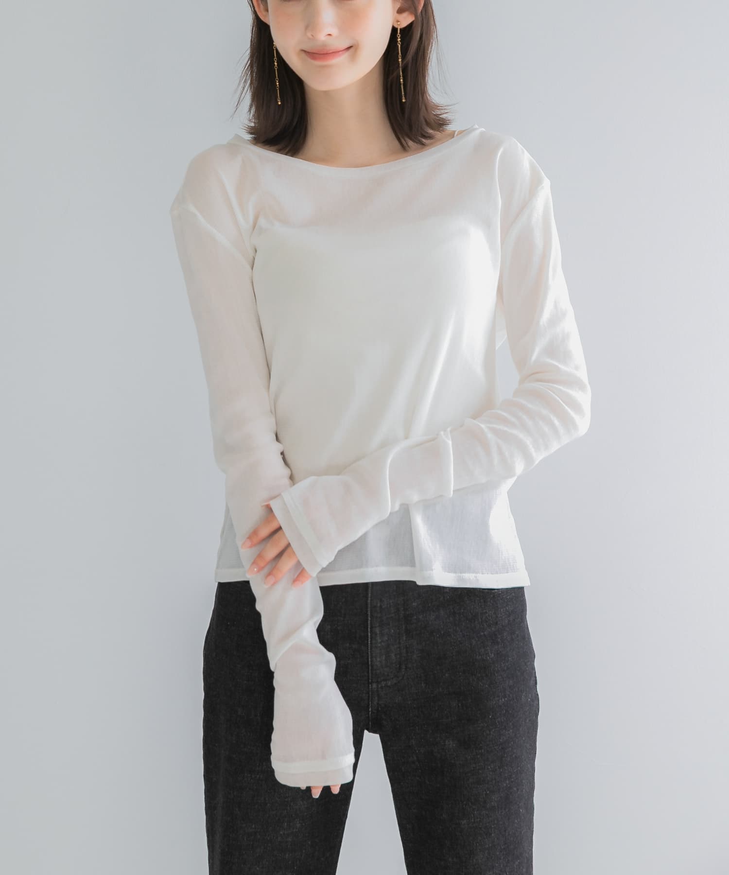 身長：164cm サイズ：Free