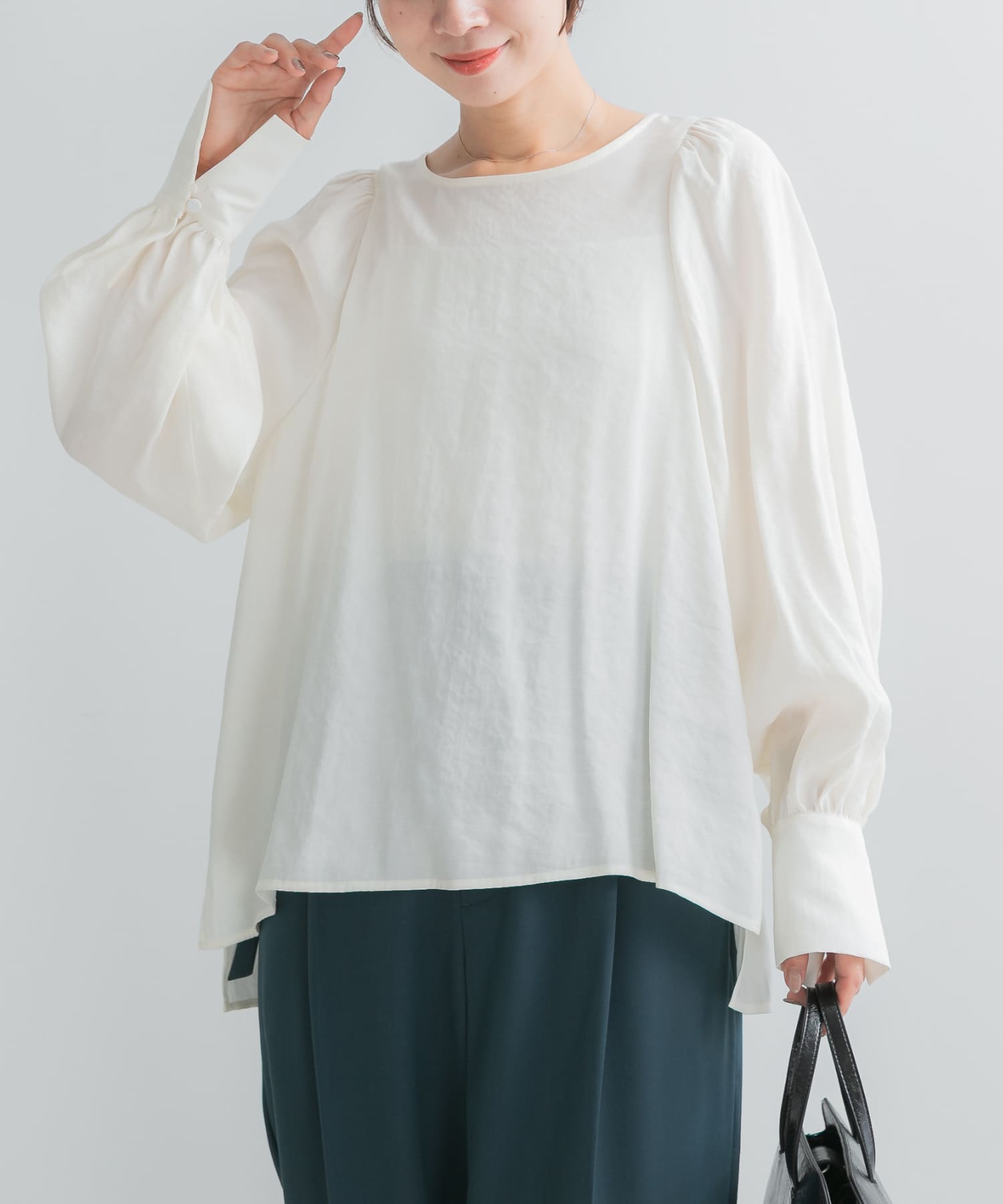 身長：158cm サイズ：Free