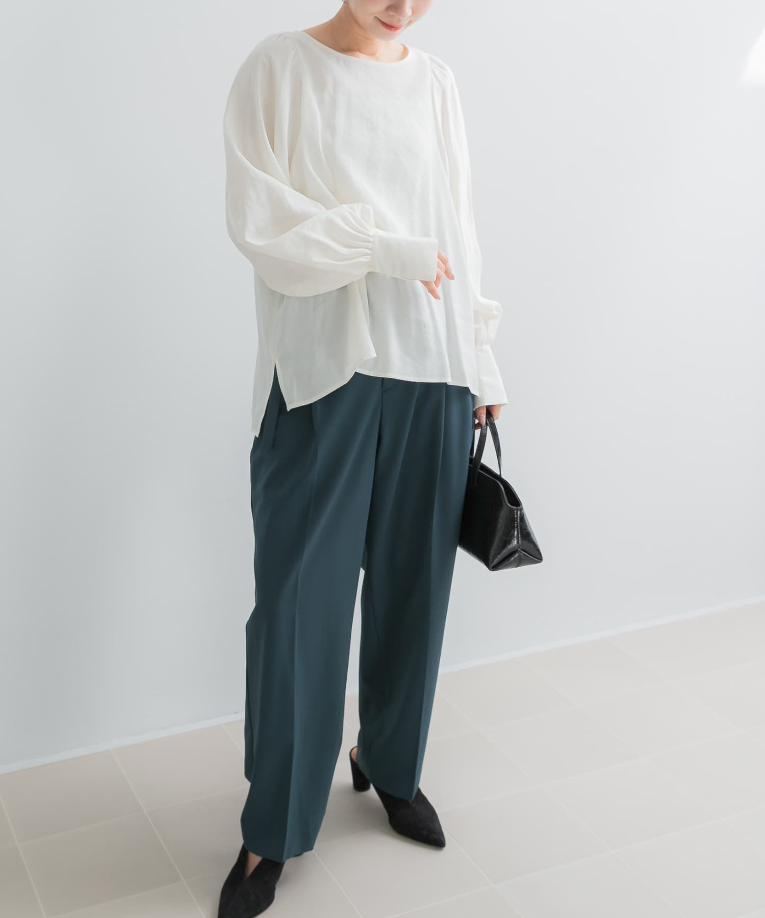 身長：158cm サイズ：Free
