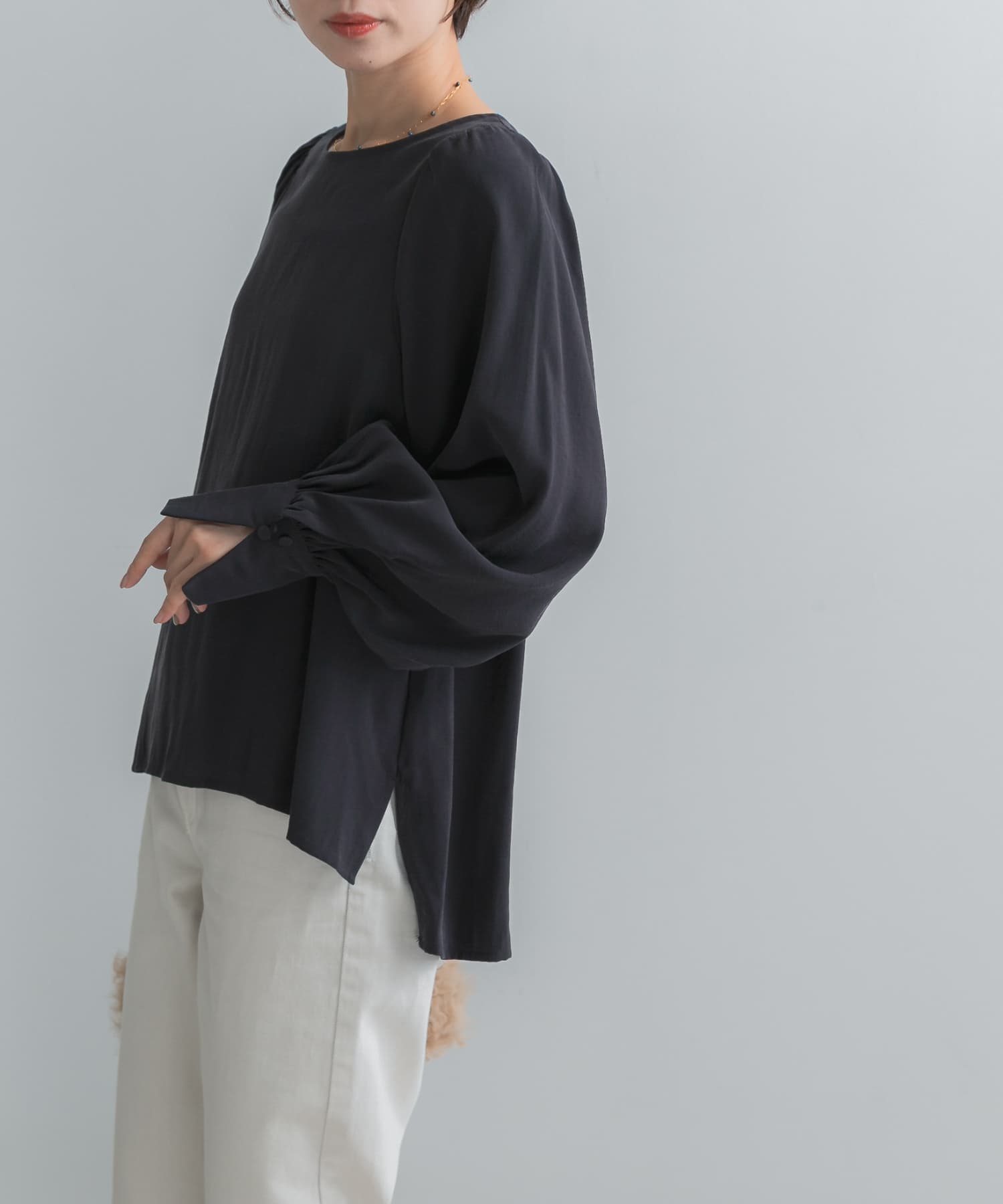 身長：158cm サイズ：Free
