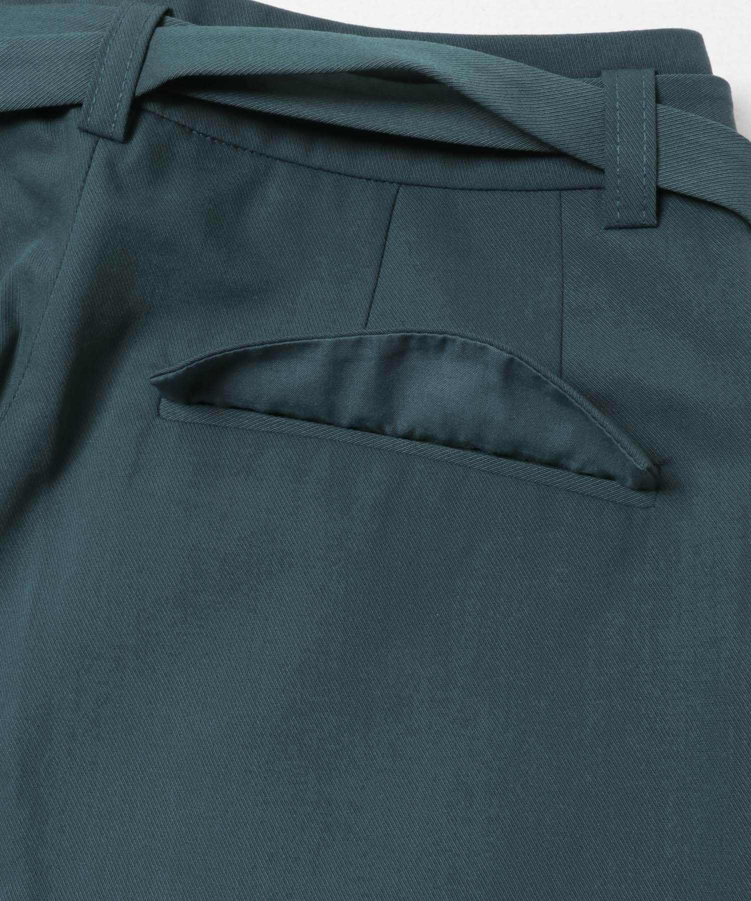 ウール混センプレタックパンツ GREEN 36