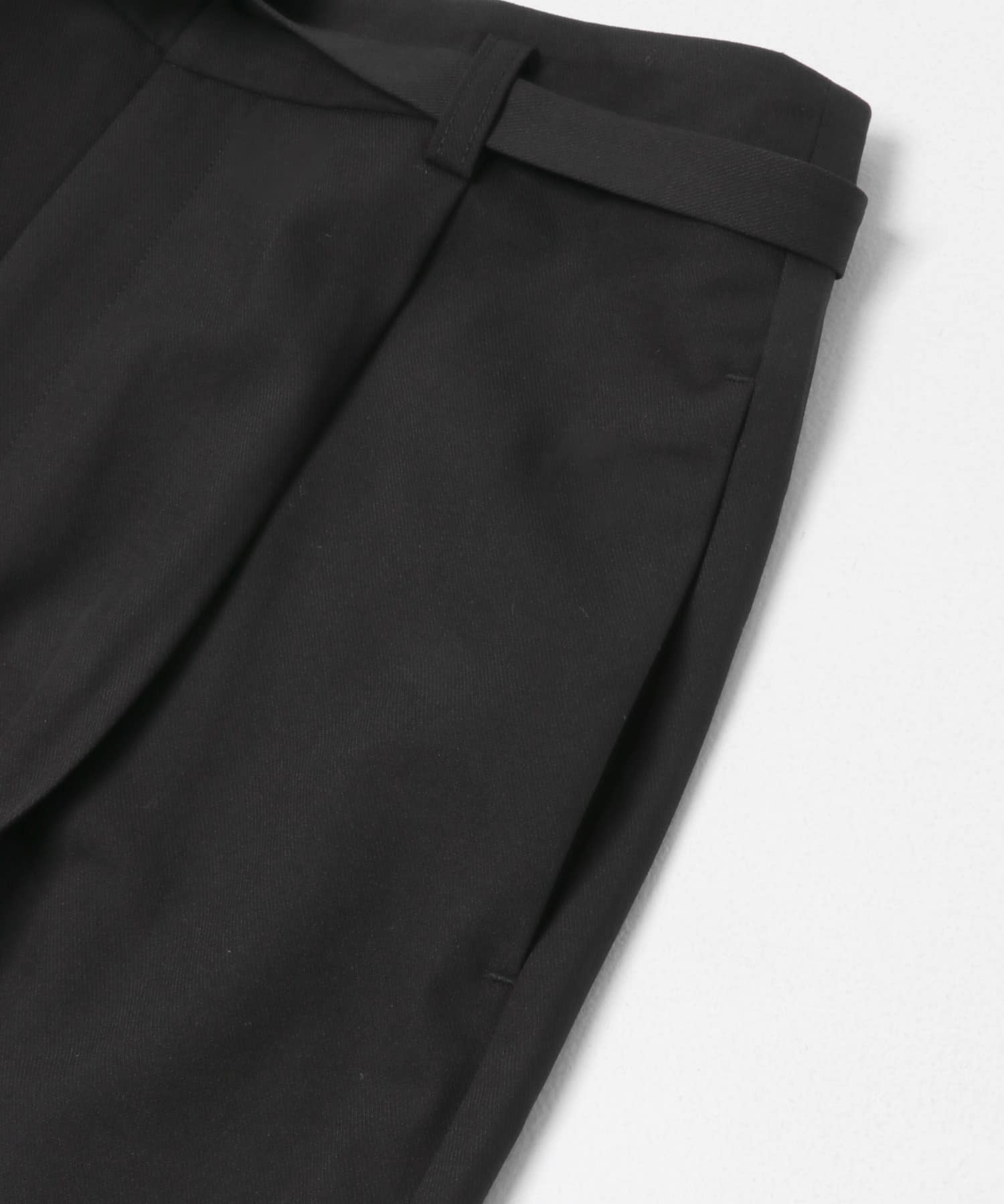 ウール混センプレタックパンツ BLACK 36