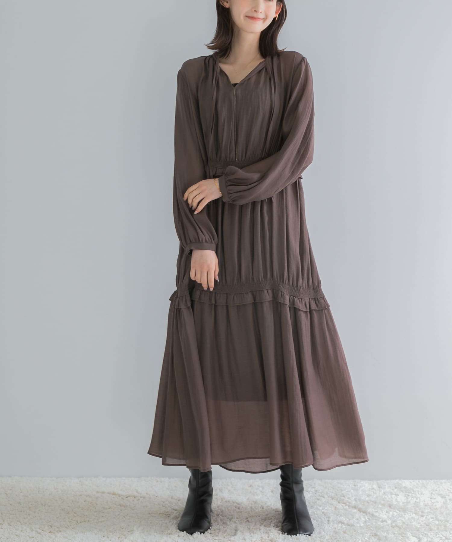 身長：164cm サイズ：Free