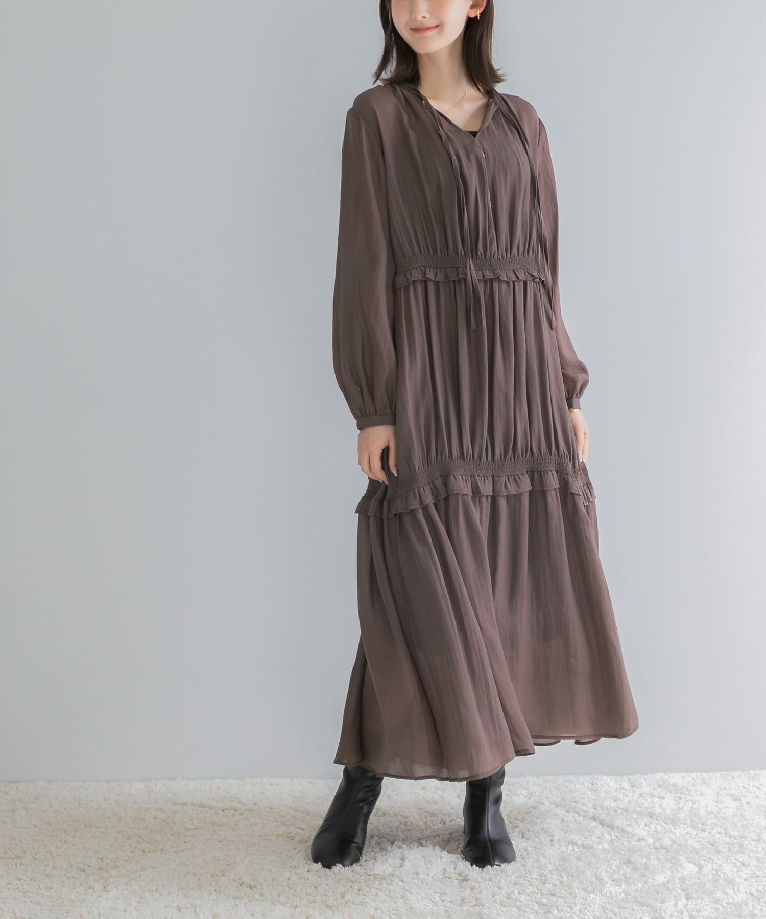 身長：164cm サイズ：Free