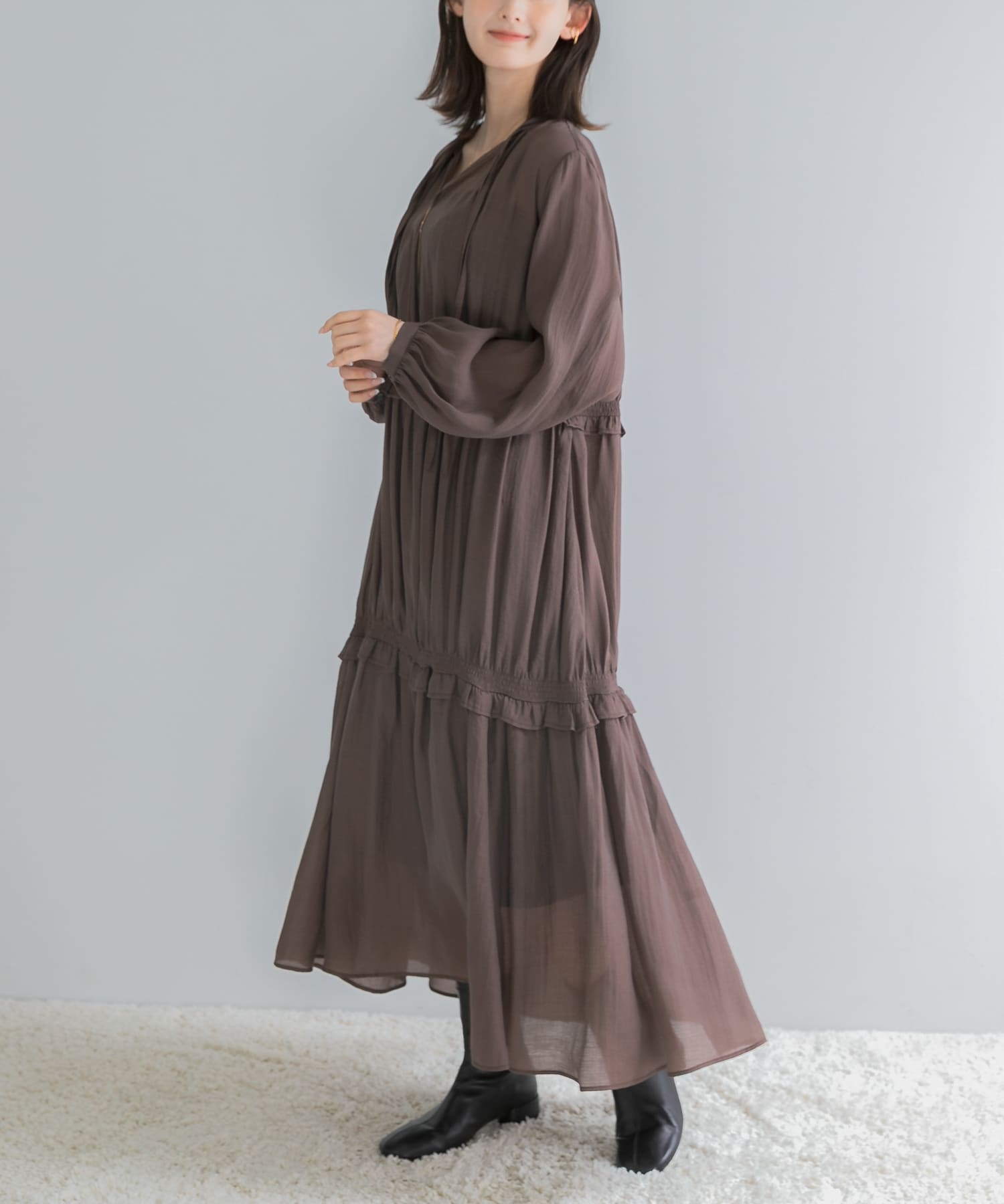 身長：164cm サイズ：Free