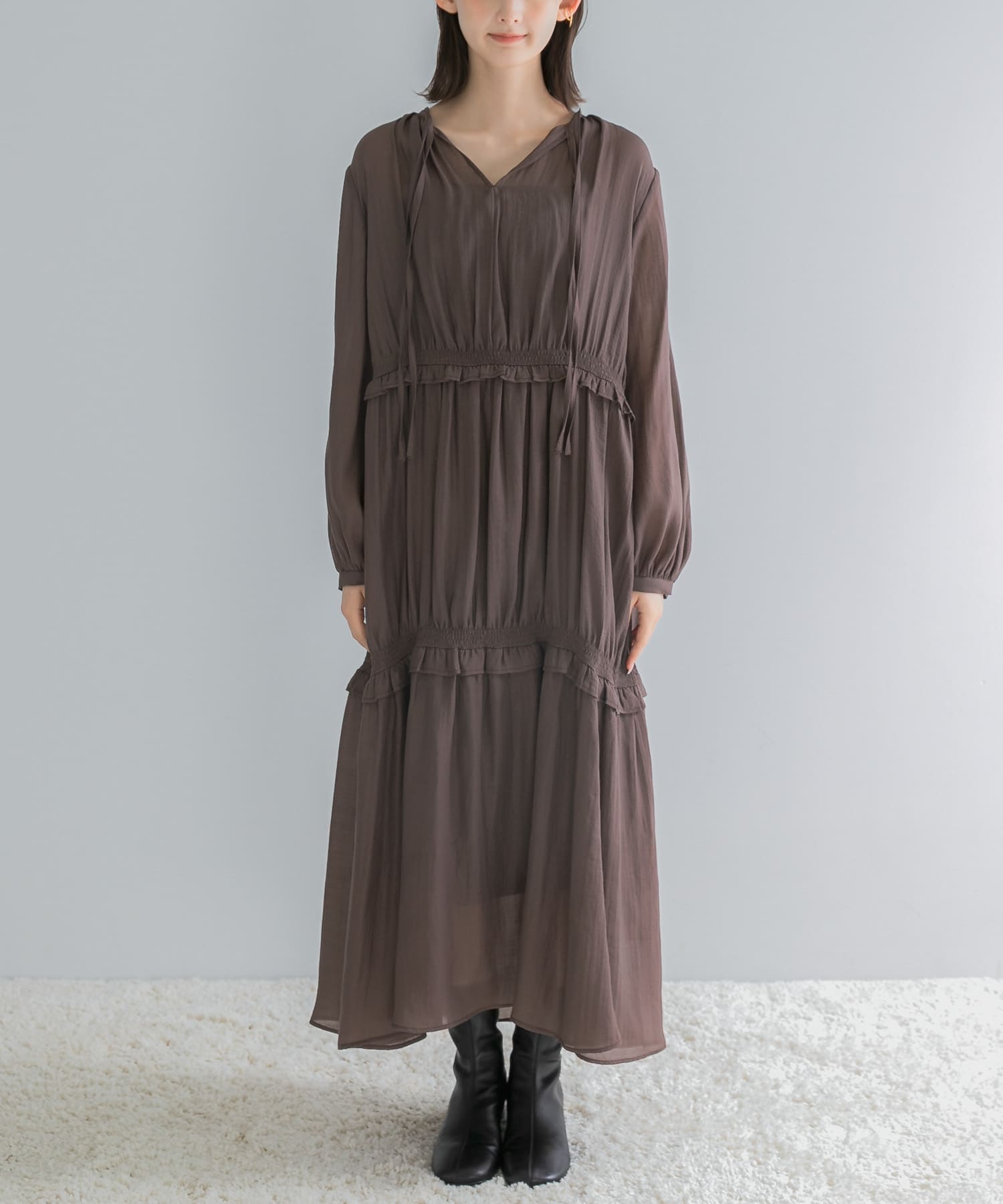 身長：164cm サイズ：Free