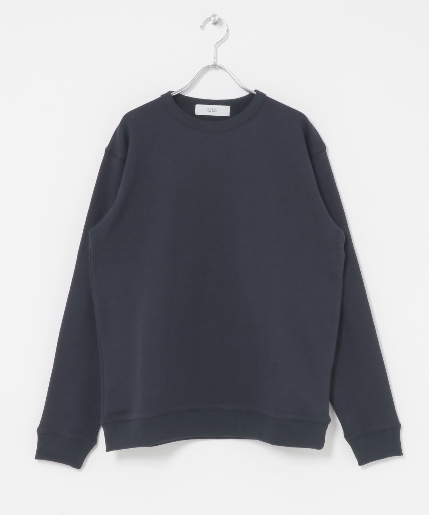ウール裏毛ベーシックスウェット NAVY M