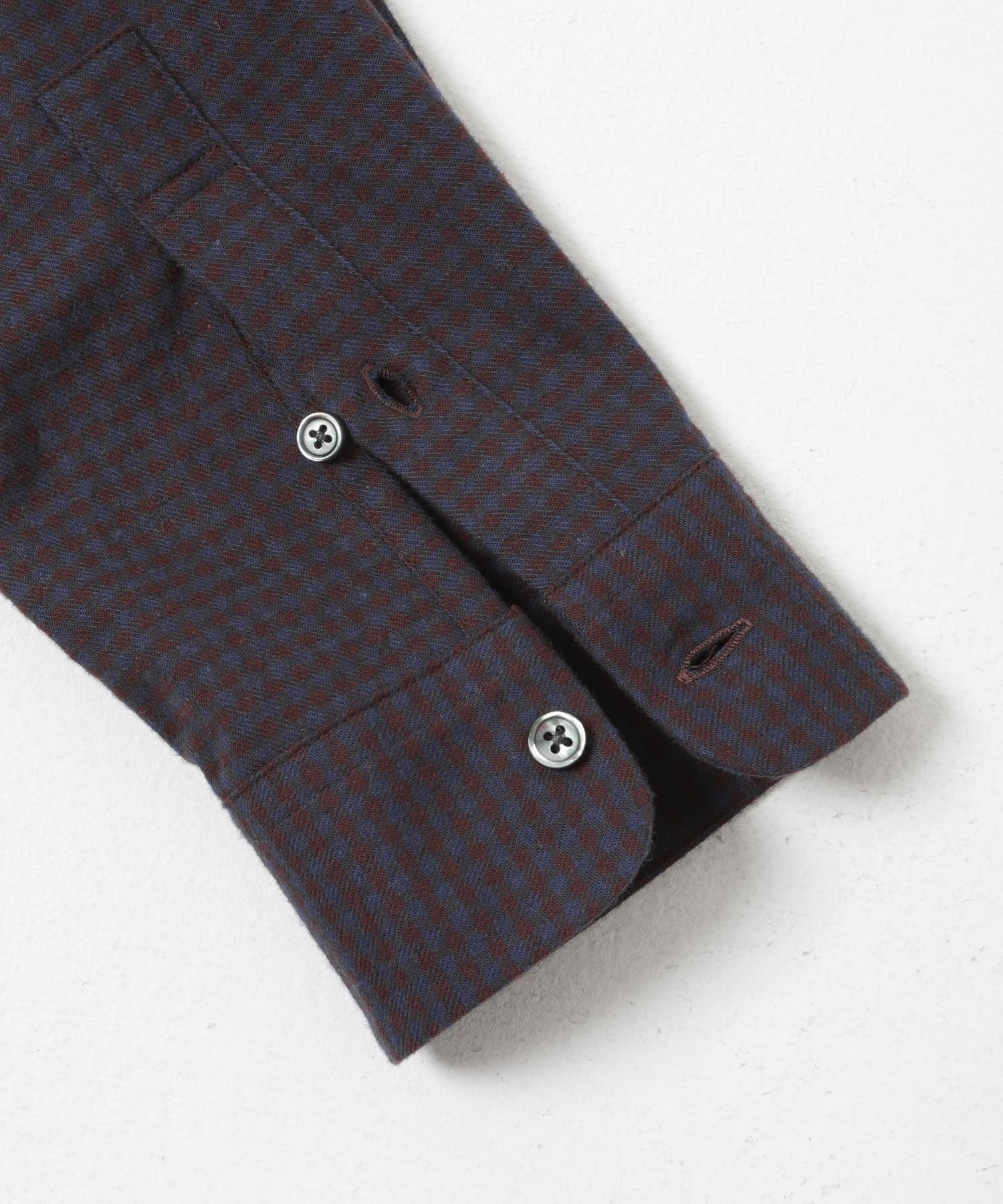 『抗菌/防臭』アーバンリラックスフランネルシャツ BRN CHECK S