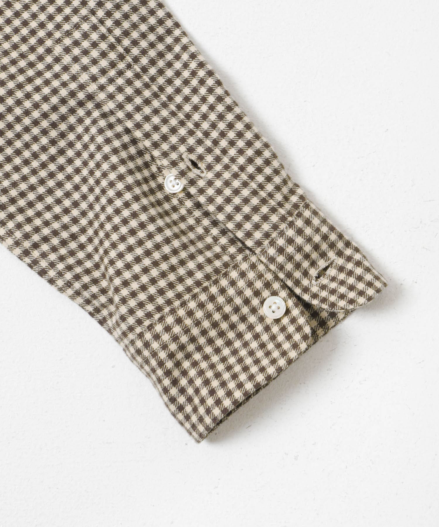 『抗菌/防臭』アーバンリラックスフランネルシャツ BEG CHECK S
