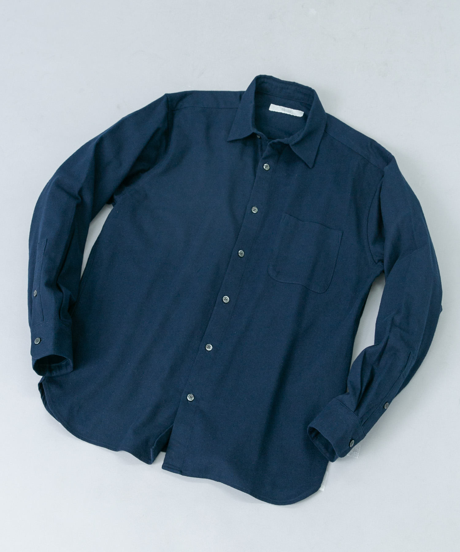 『抗菌/防臭』アーバンリラックスフランネルシャツ D.NAVY S