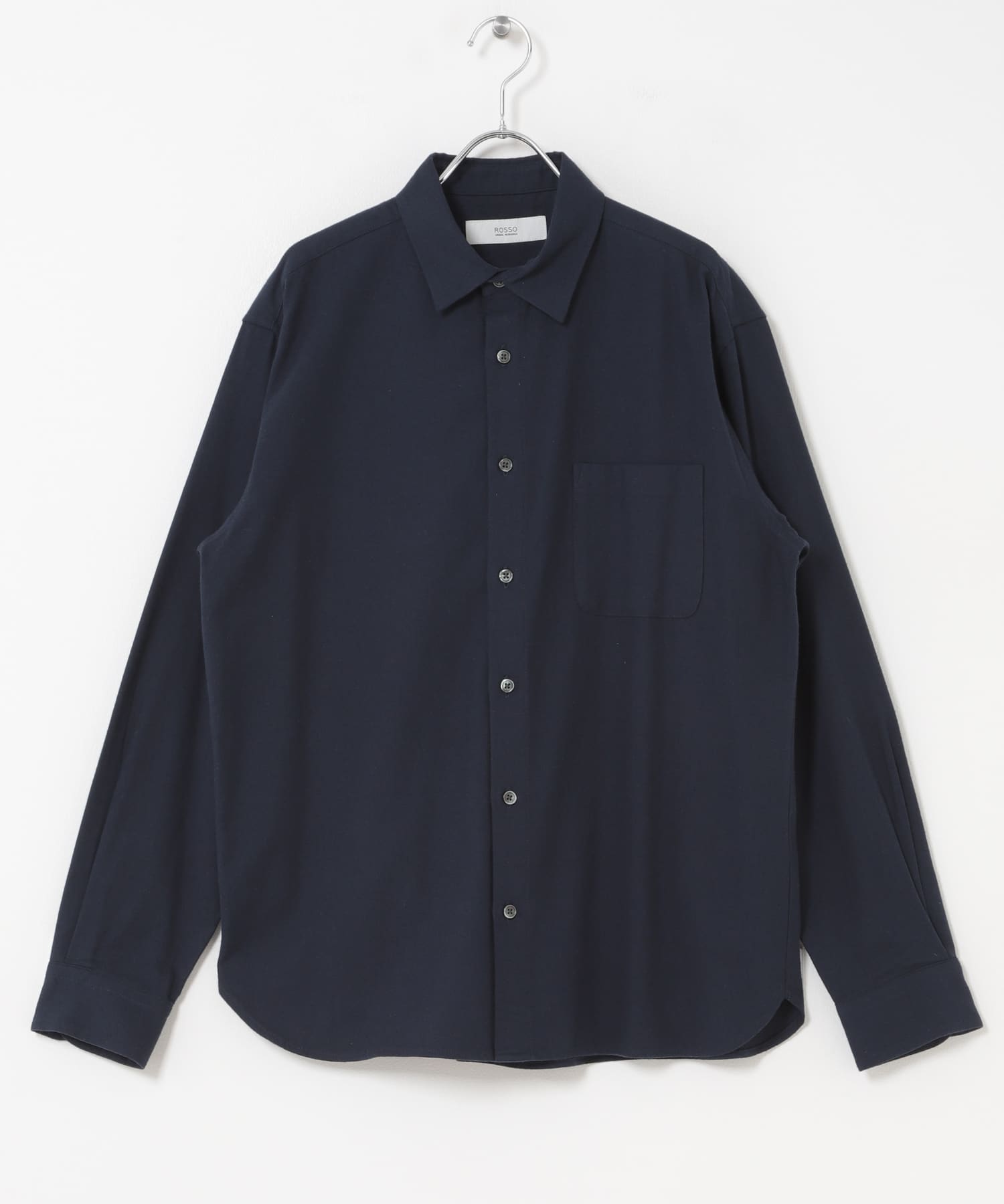 『抗菌/防臭』アーバンリラックスフランネルシャツ D.NAVY S