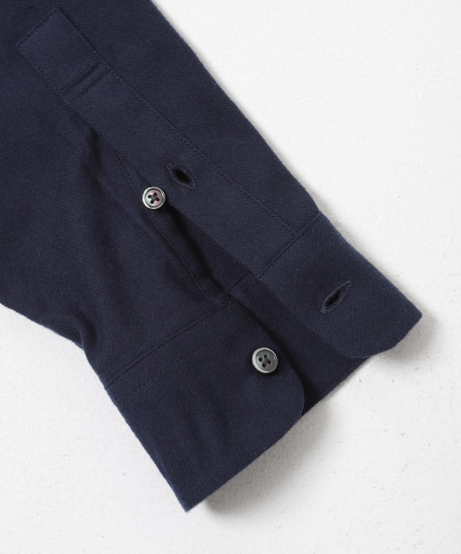 『抗菌/防臭』アーバンリラックスフランネルシャツ D.NAVY S