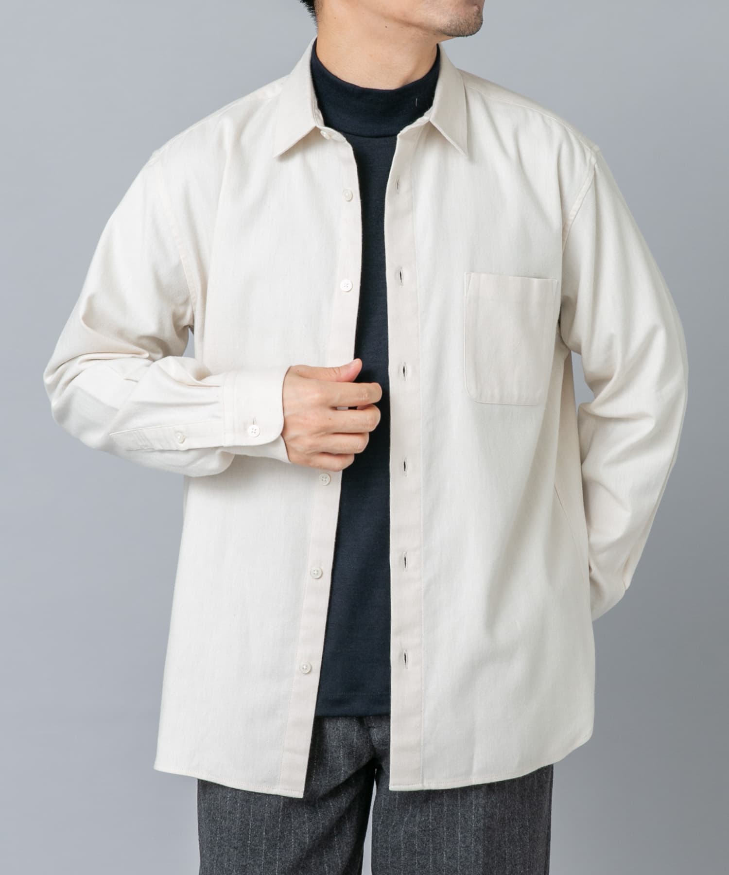 身長：172cm サイズ：L