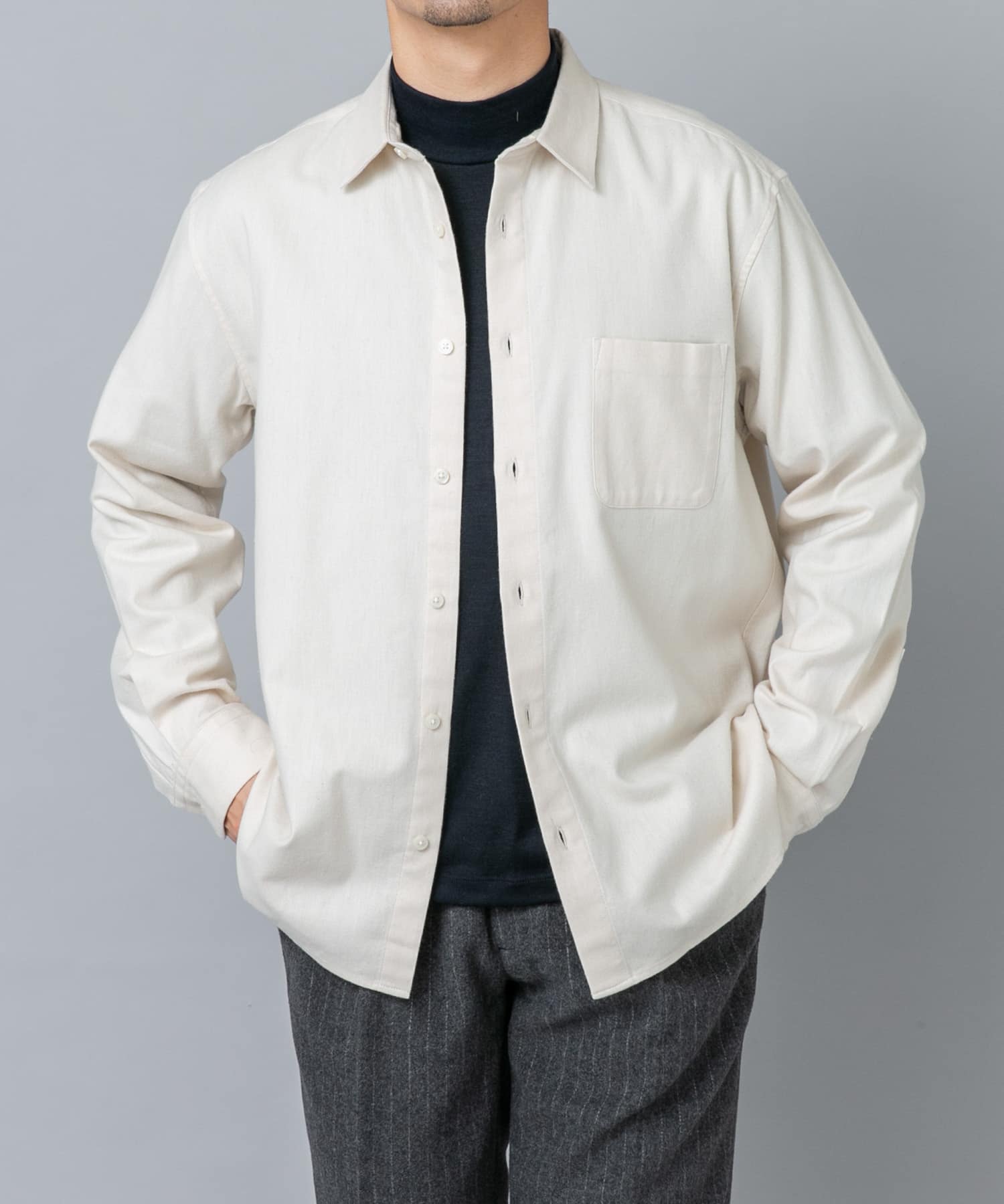 身長：172cm サイズ：L