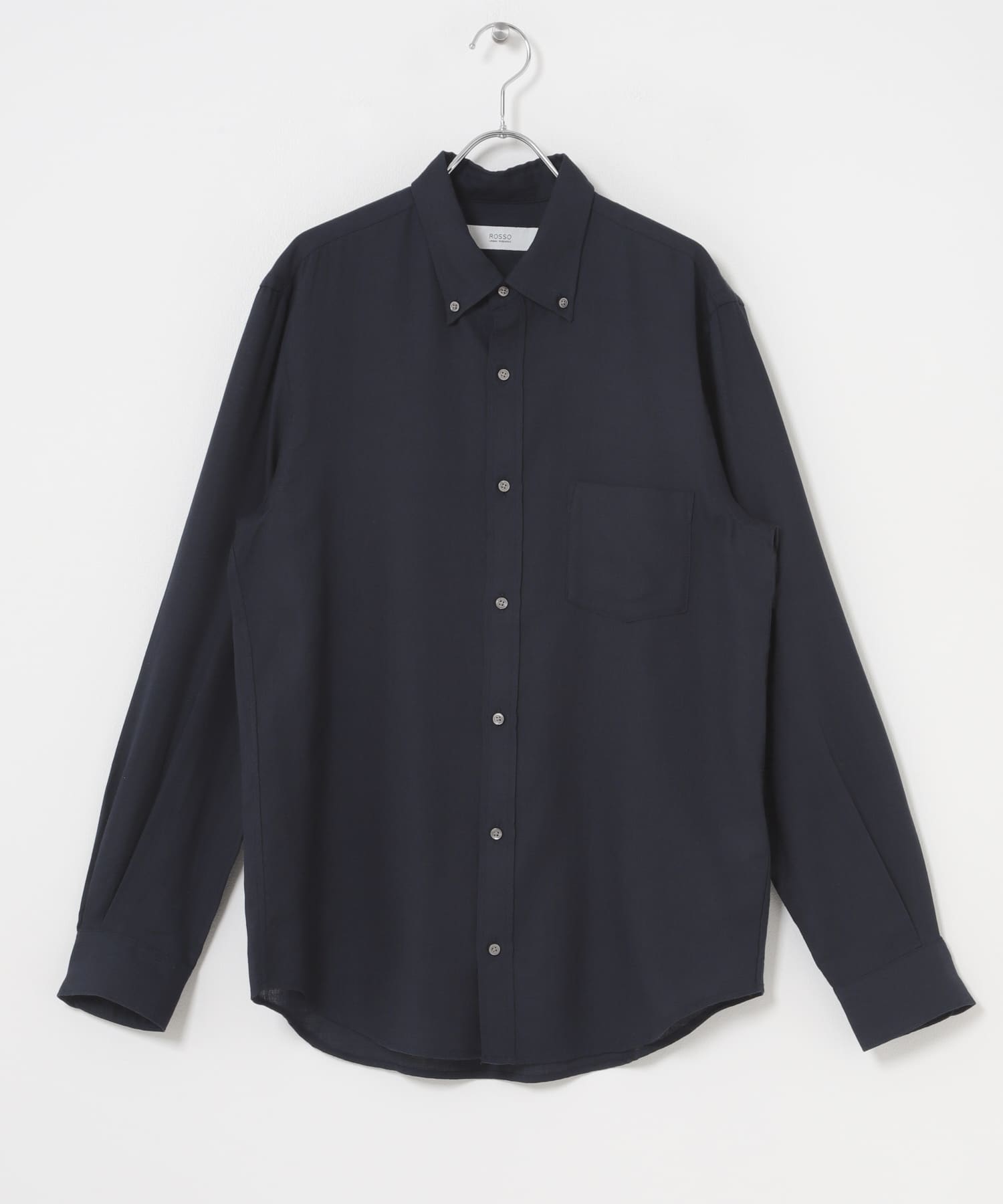 ハイパフォーマンスウールBDシャツ NAVY S