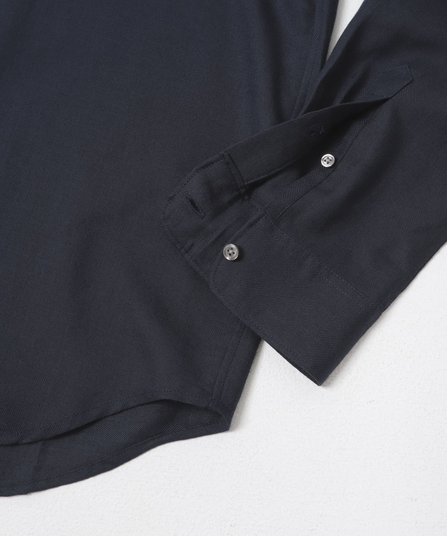 ハイパフォーマンスウールBDシャツ NAVY S