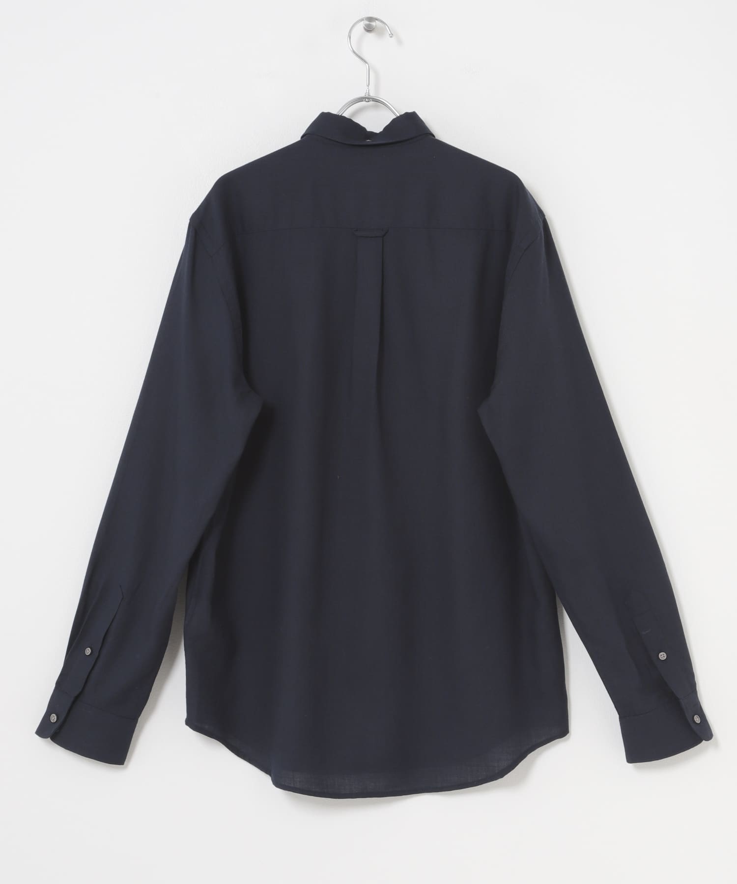 ハイパフォーマンスウールBDシャツ NAVY S