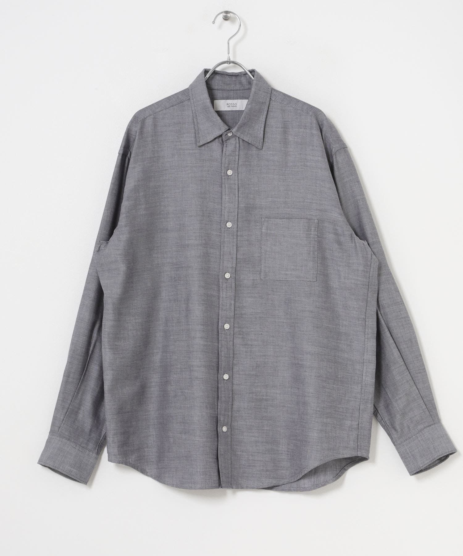 アーバンリラックスウールシャツ CHAMBRAY S