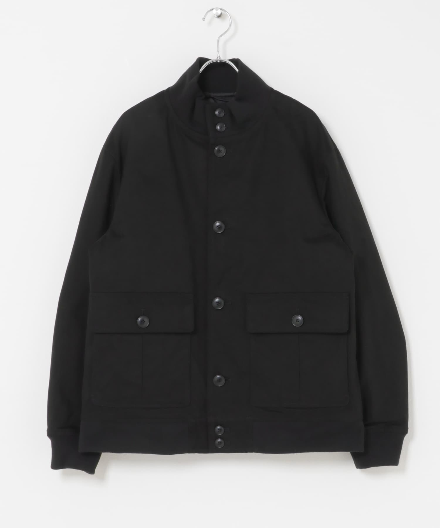 『セットアップ対応』バルスターモールスキン中綿ブルゾン BLACK M