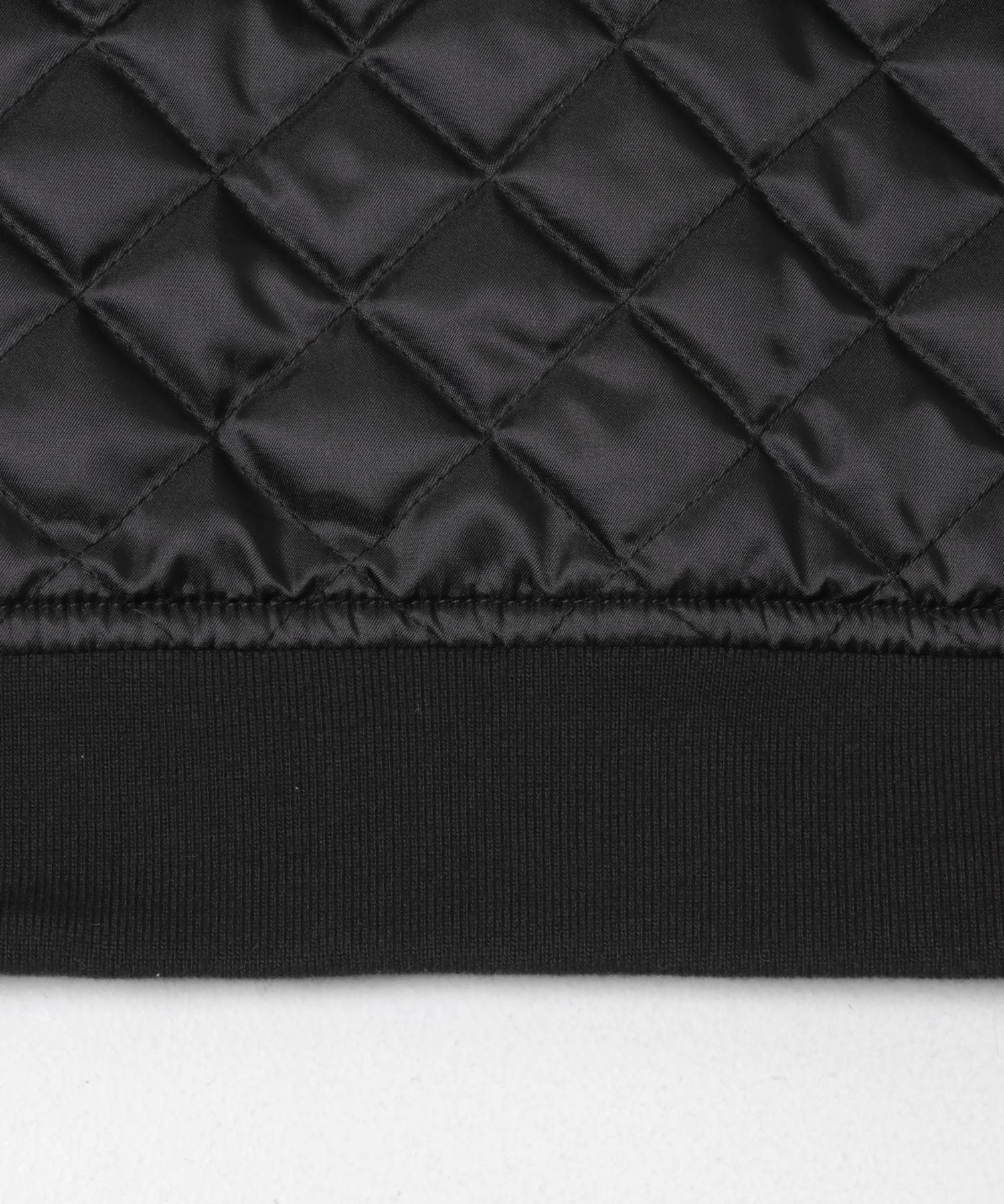 『セットアップ対応』バルスターモールスキン中綿ブルゾン BLACK M