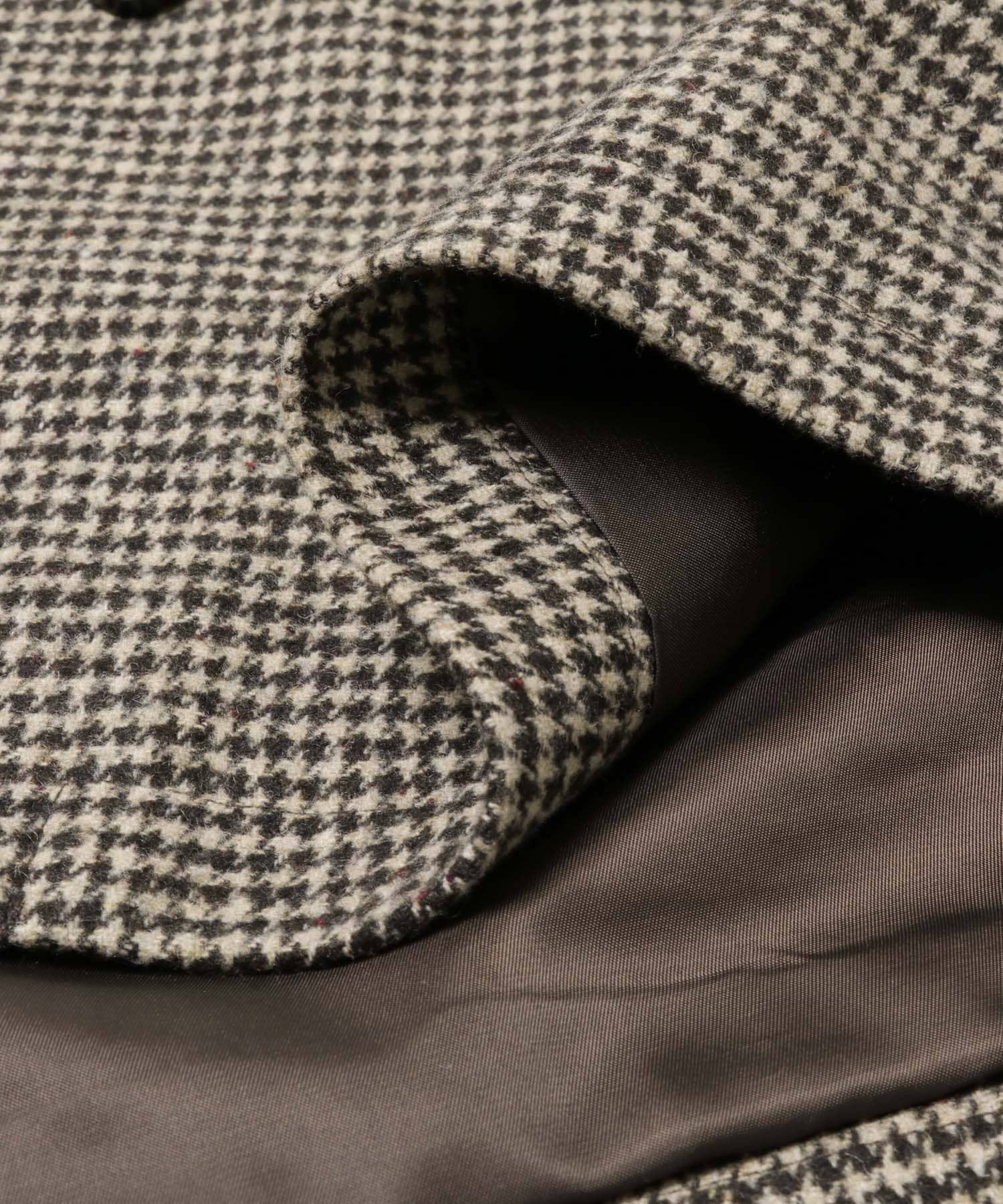 クラシックダブルジャケット BEG CHECK M