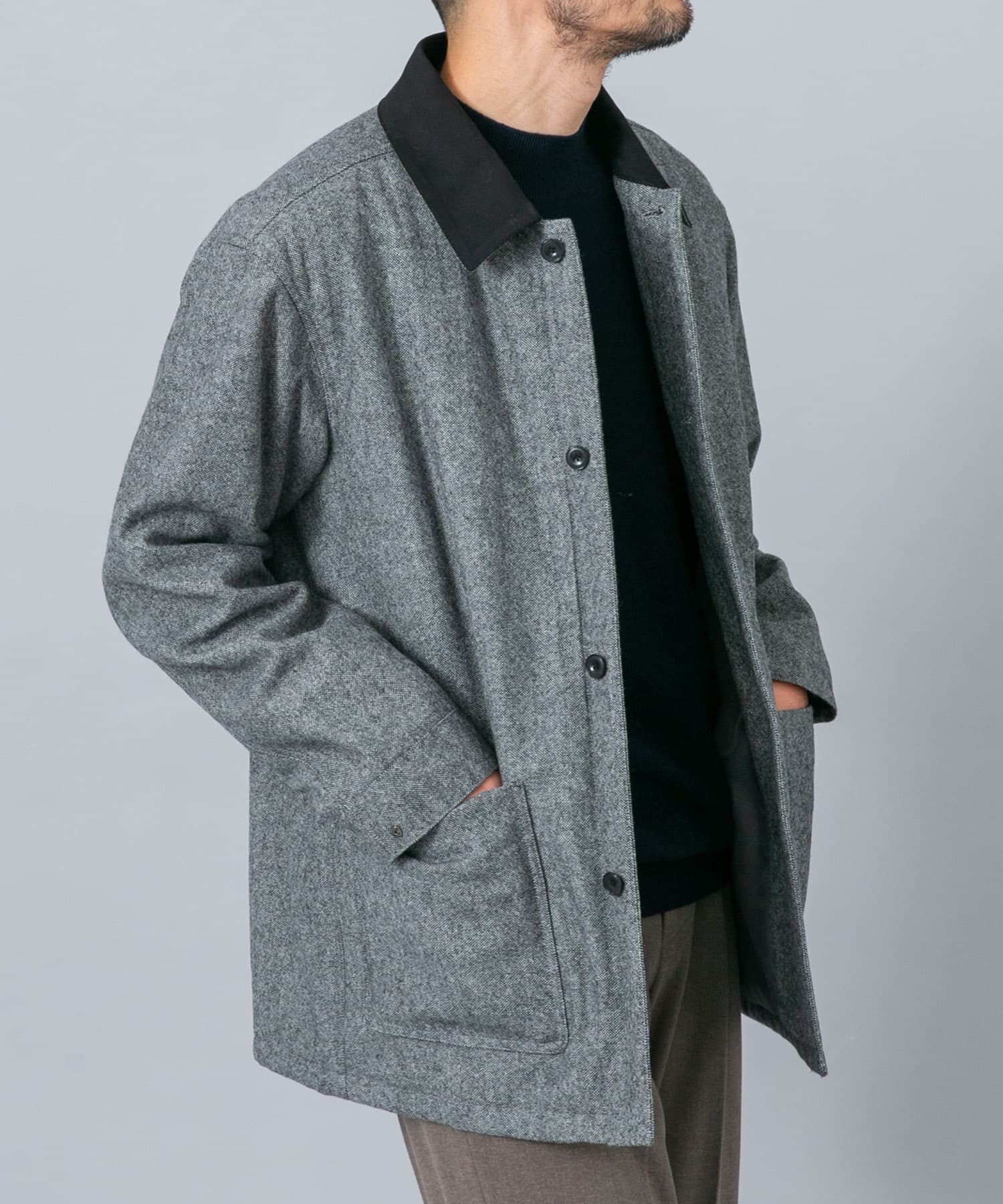 身長：173cm サイズ：L