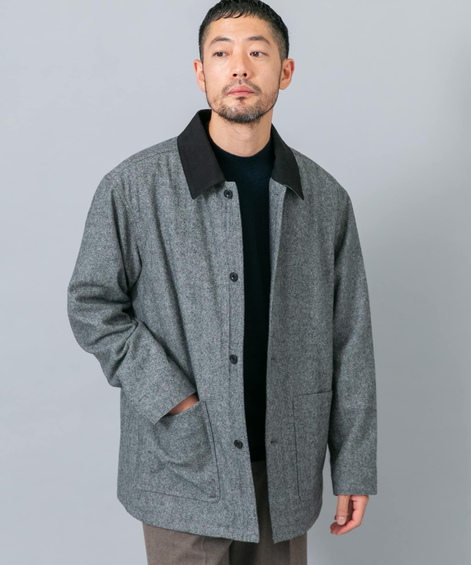身長：173cm サイズ：L