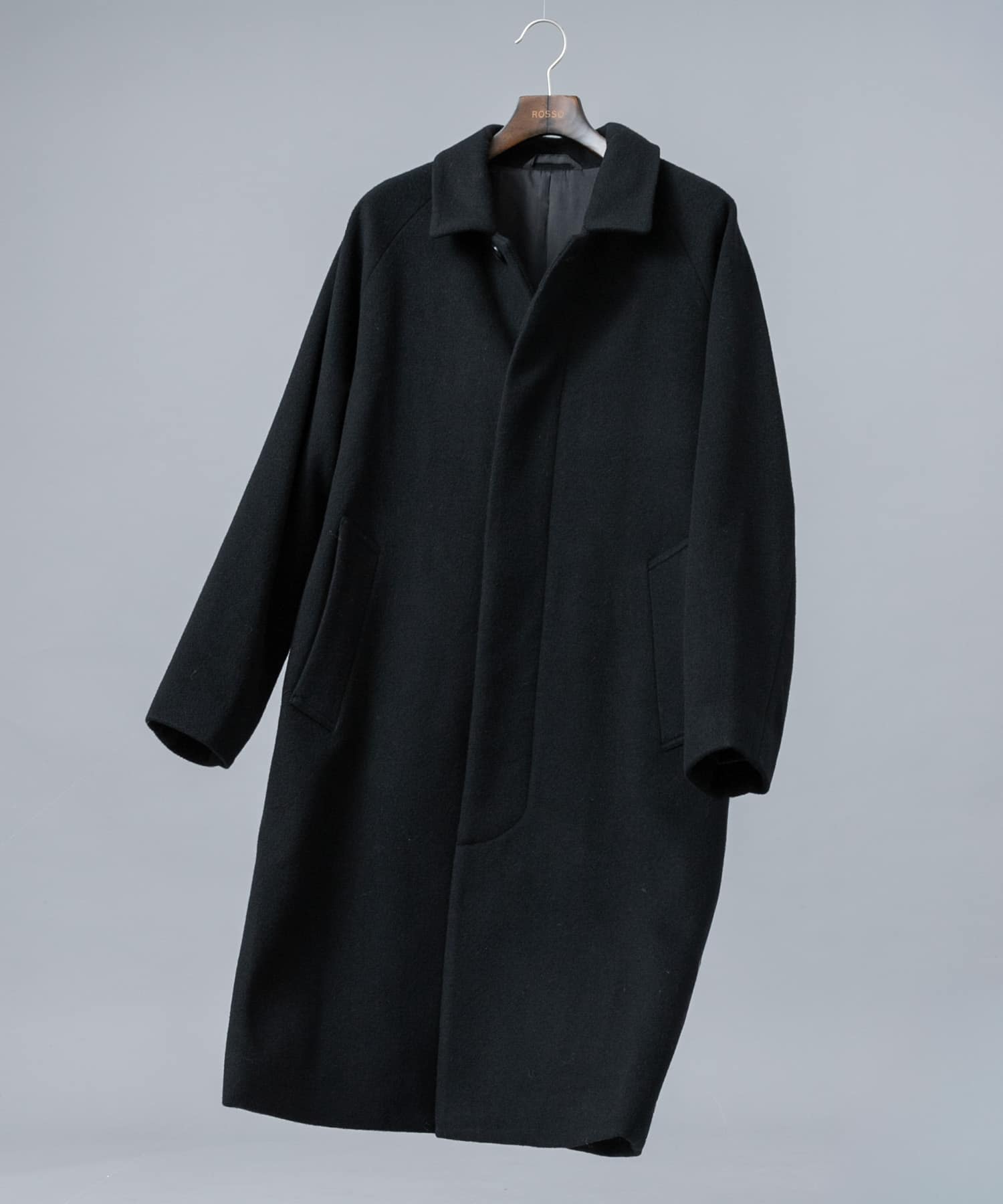 スーパー100 オーバーバルマカンコート BLACK M