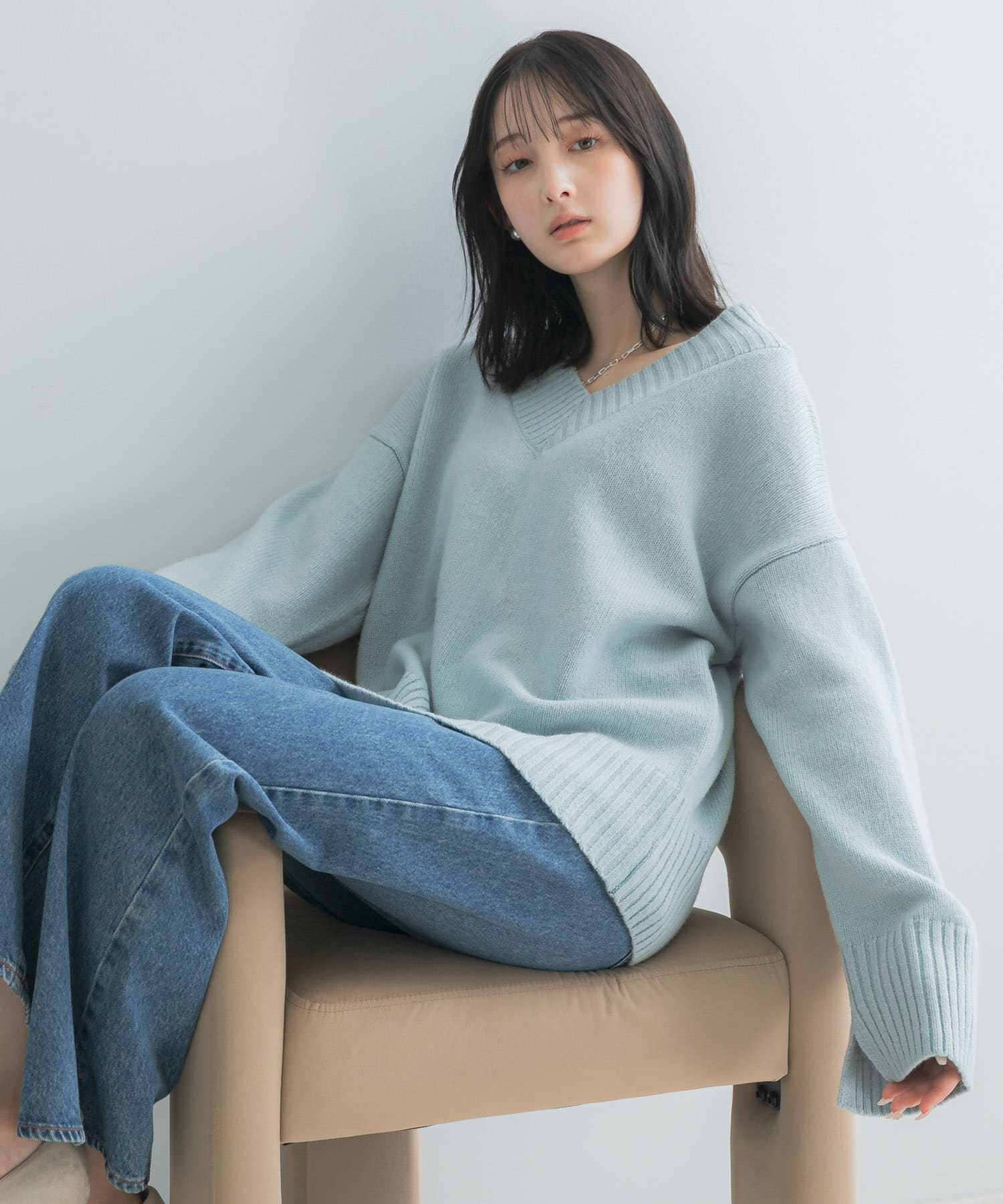 身長：164cm サイズ：Free
