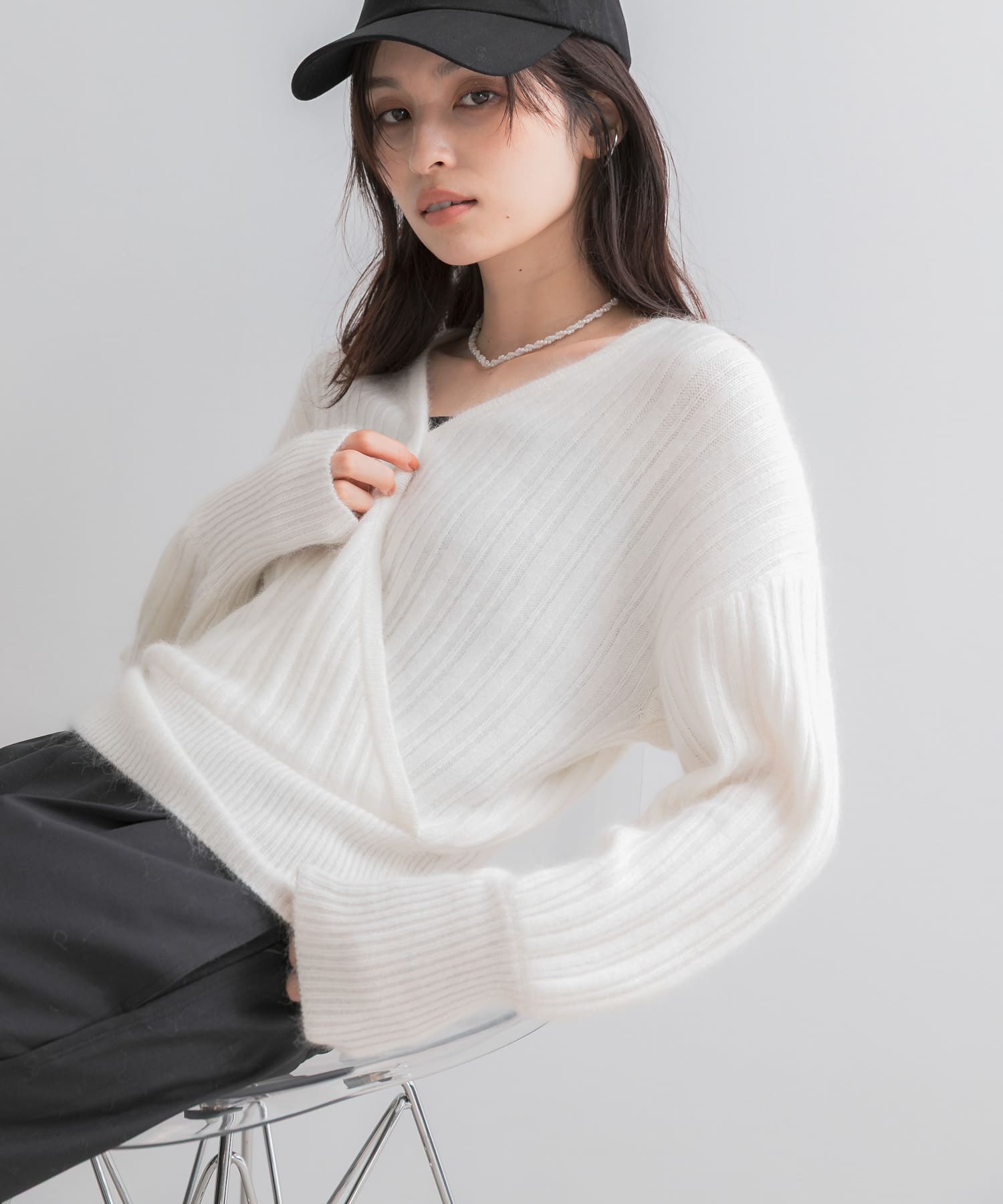 身長：164cm サイズ：Free