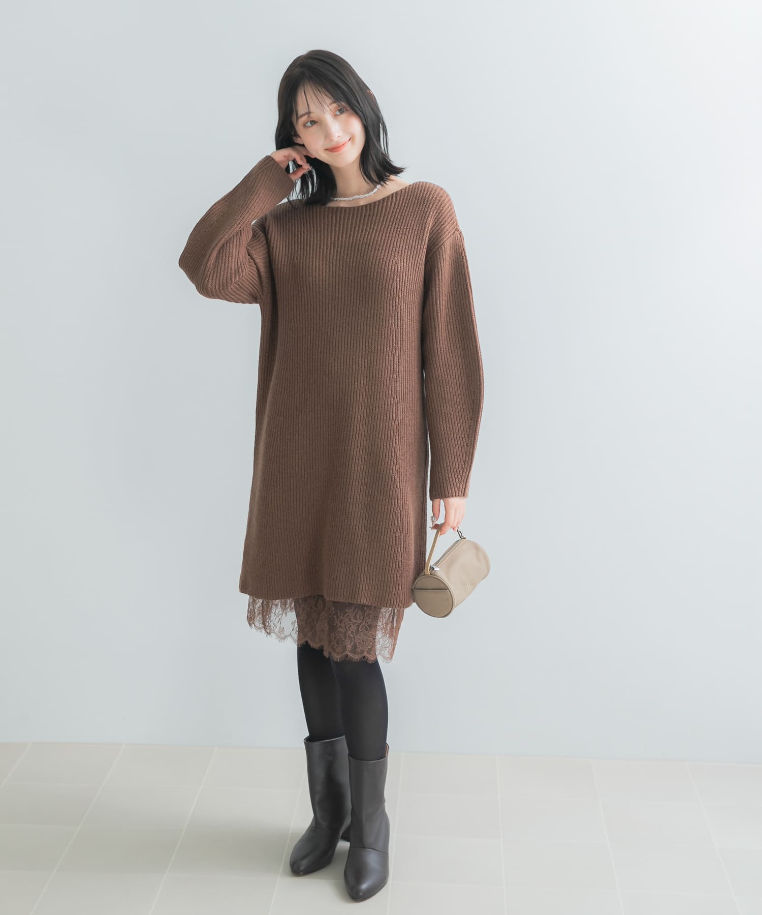 身長：164cm サイズ：Free