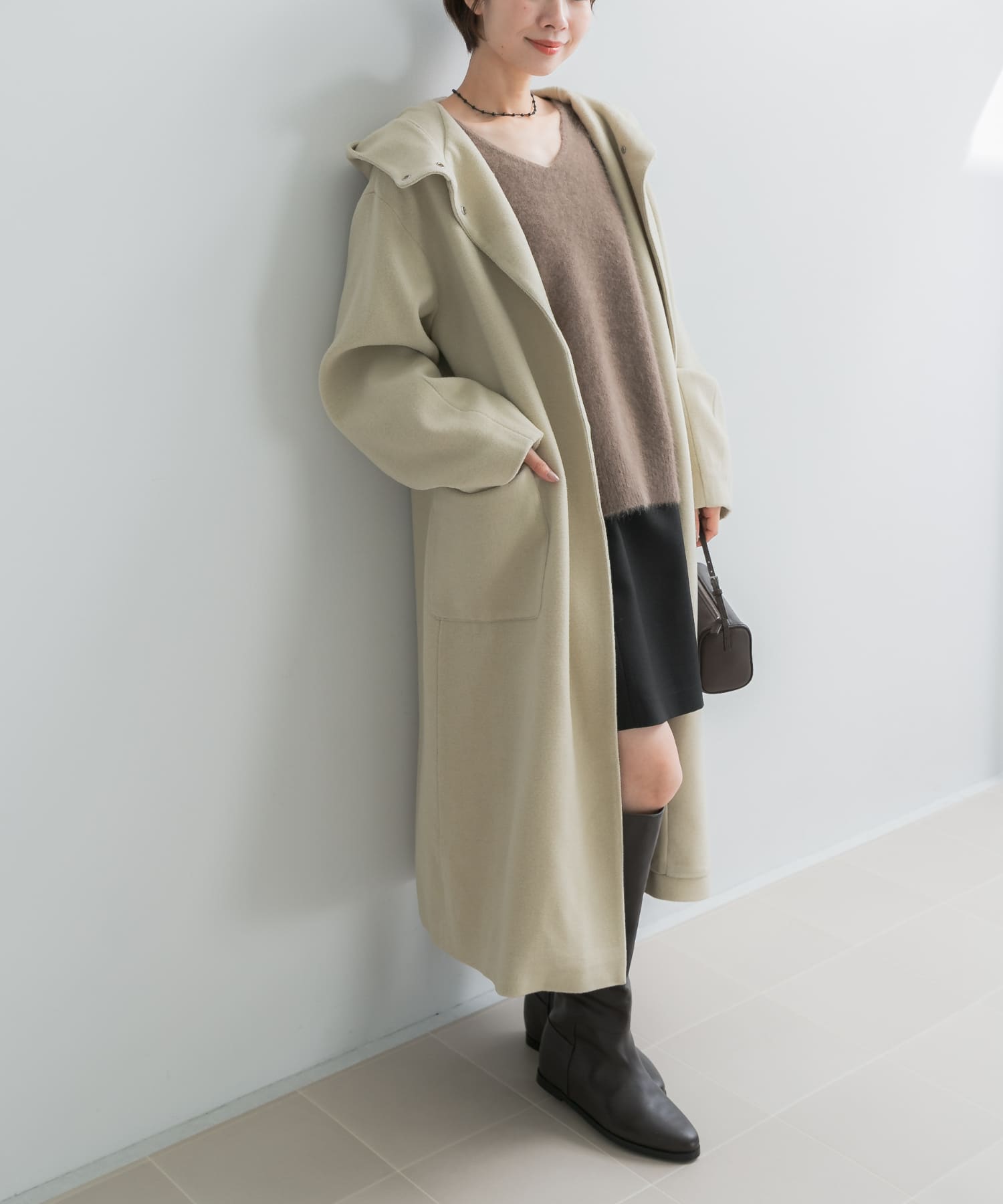 身長：158cm サイズ：Free