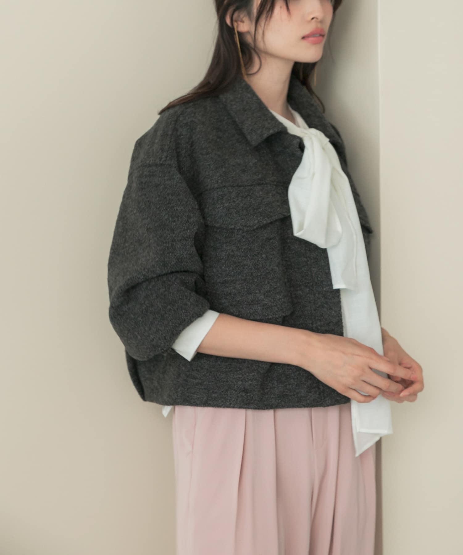 身長：164cm サイズ：Free