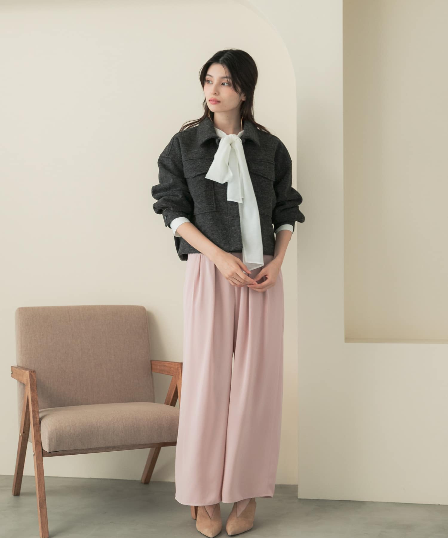 身長：164cm サイズ：Free