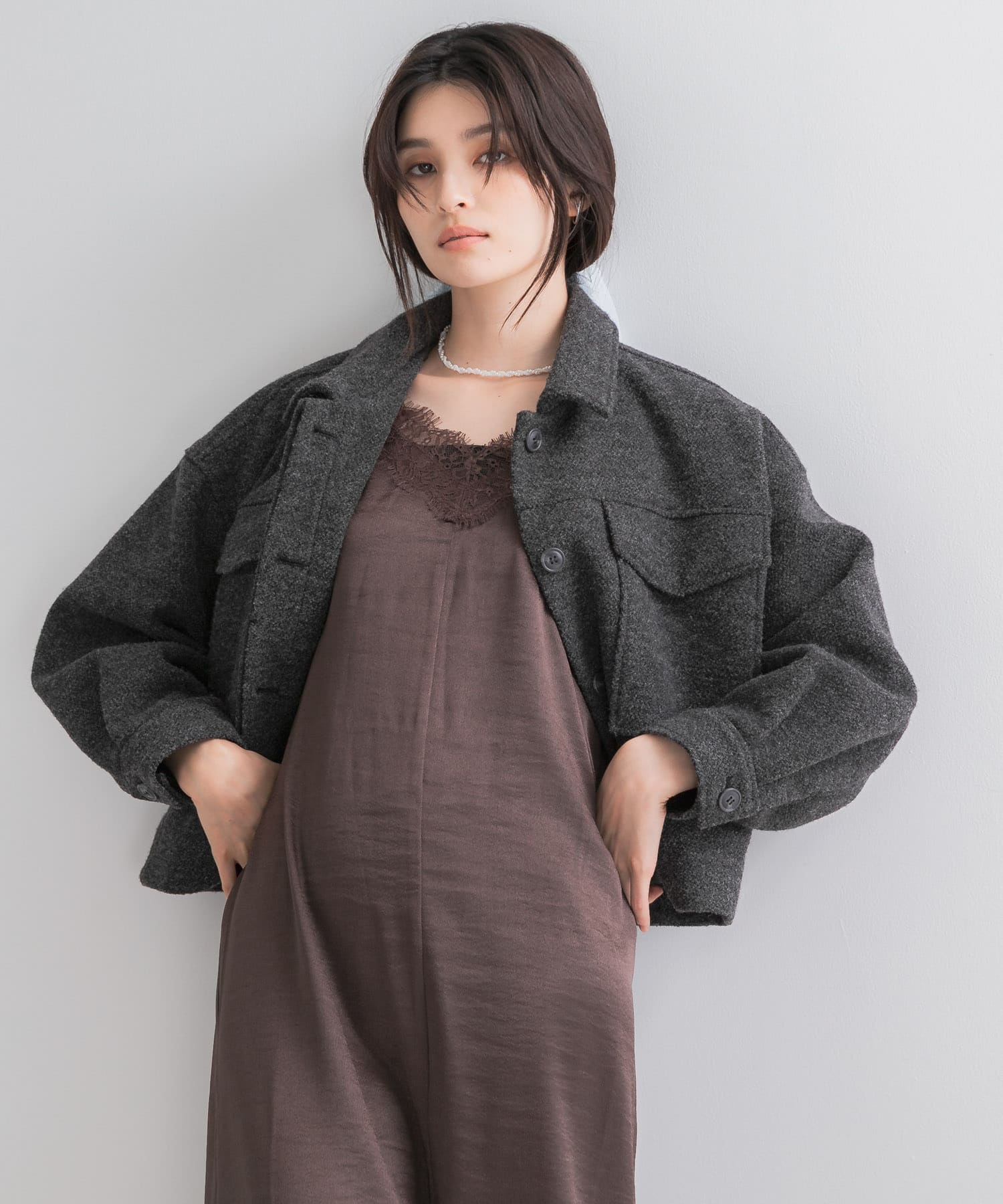 身長：164cm サイズ：Free