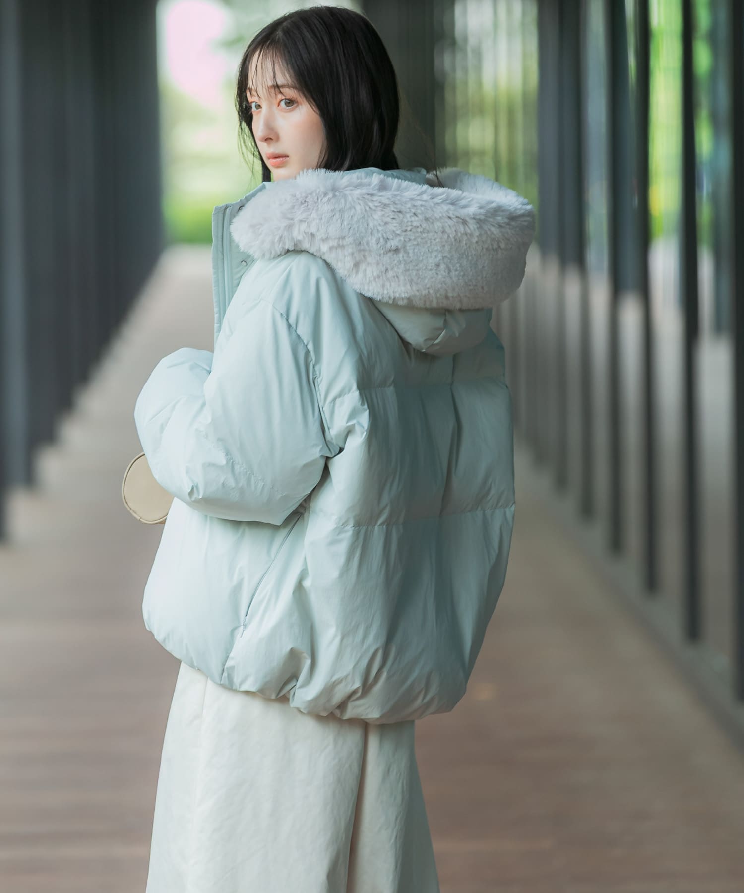 身長：164cm サイズ：Free