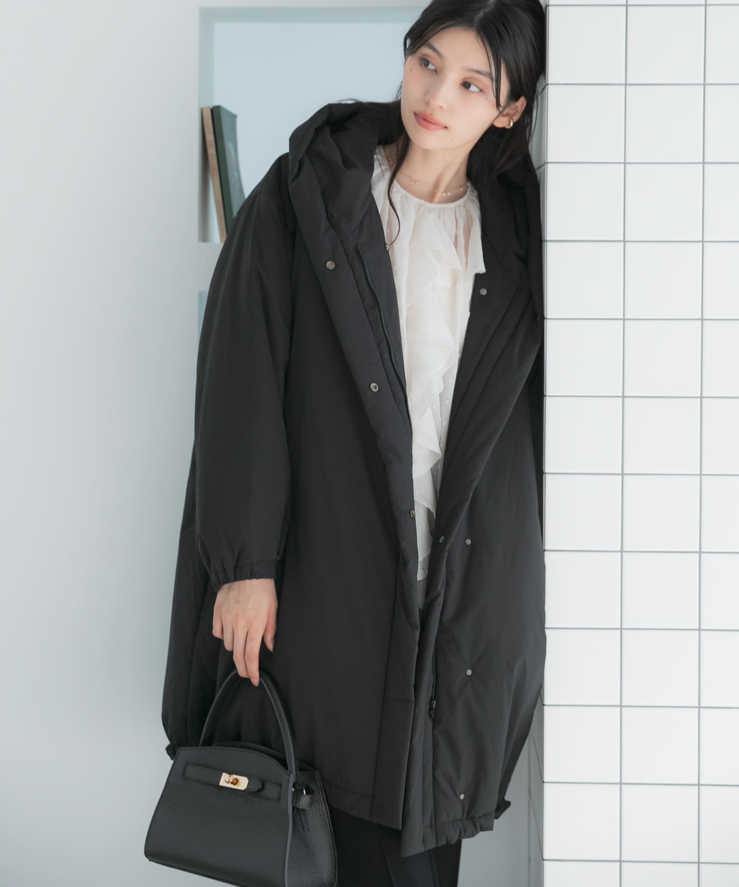 『WEB/一部店舗限定』撥水 パデットミドルコート