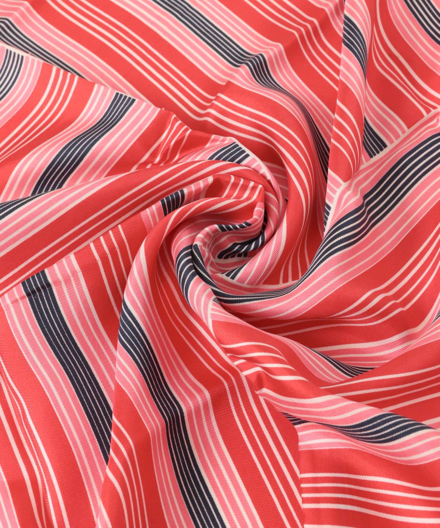 VINTAGE　YVESAINTLAURENTスカーフ PINKSTRIPE -