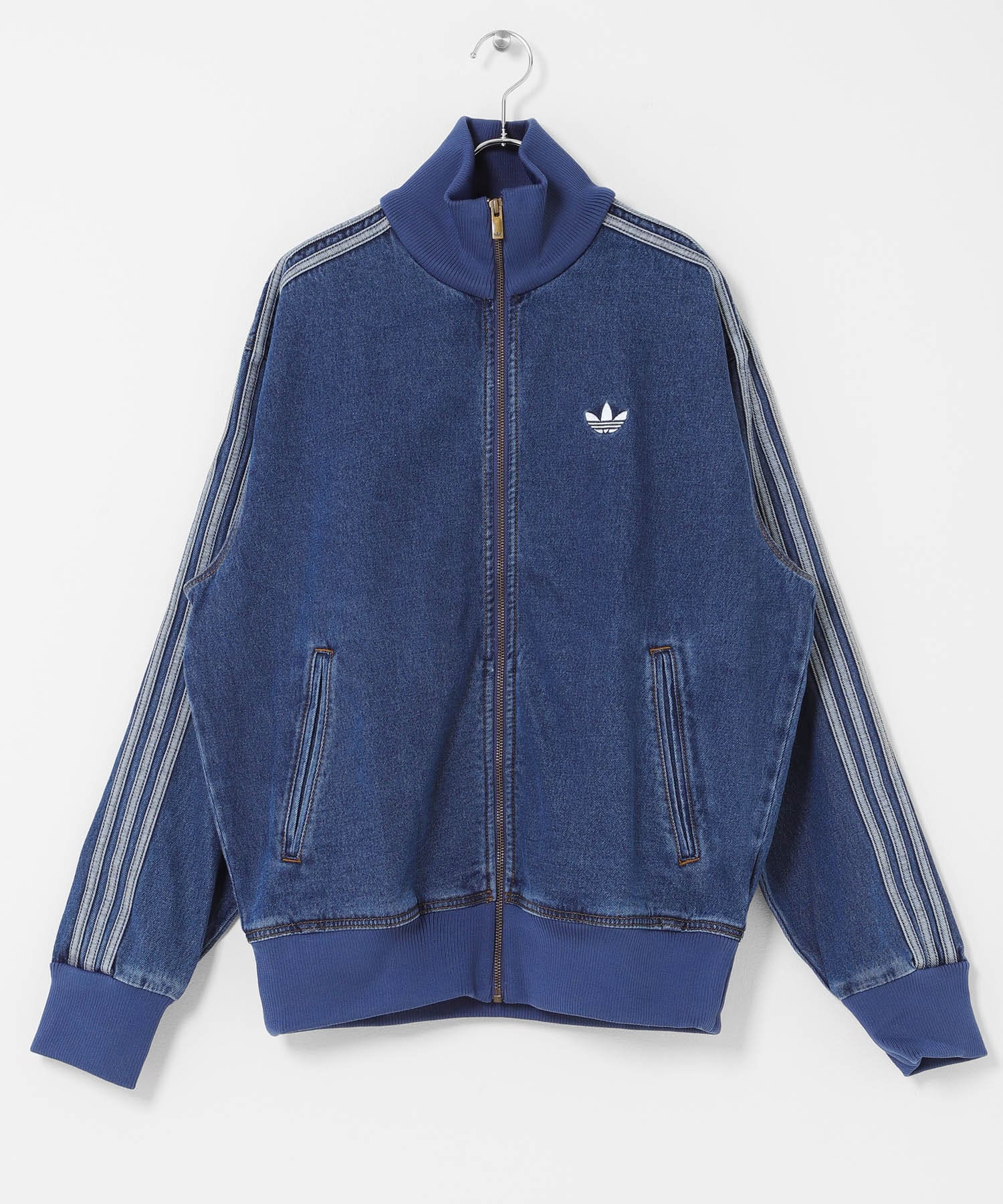 adidas　DENIM FIREBIRD TRACK TOP