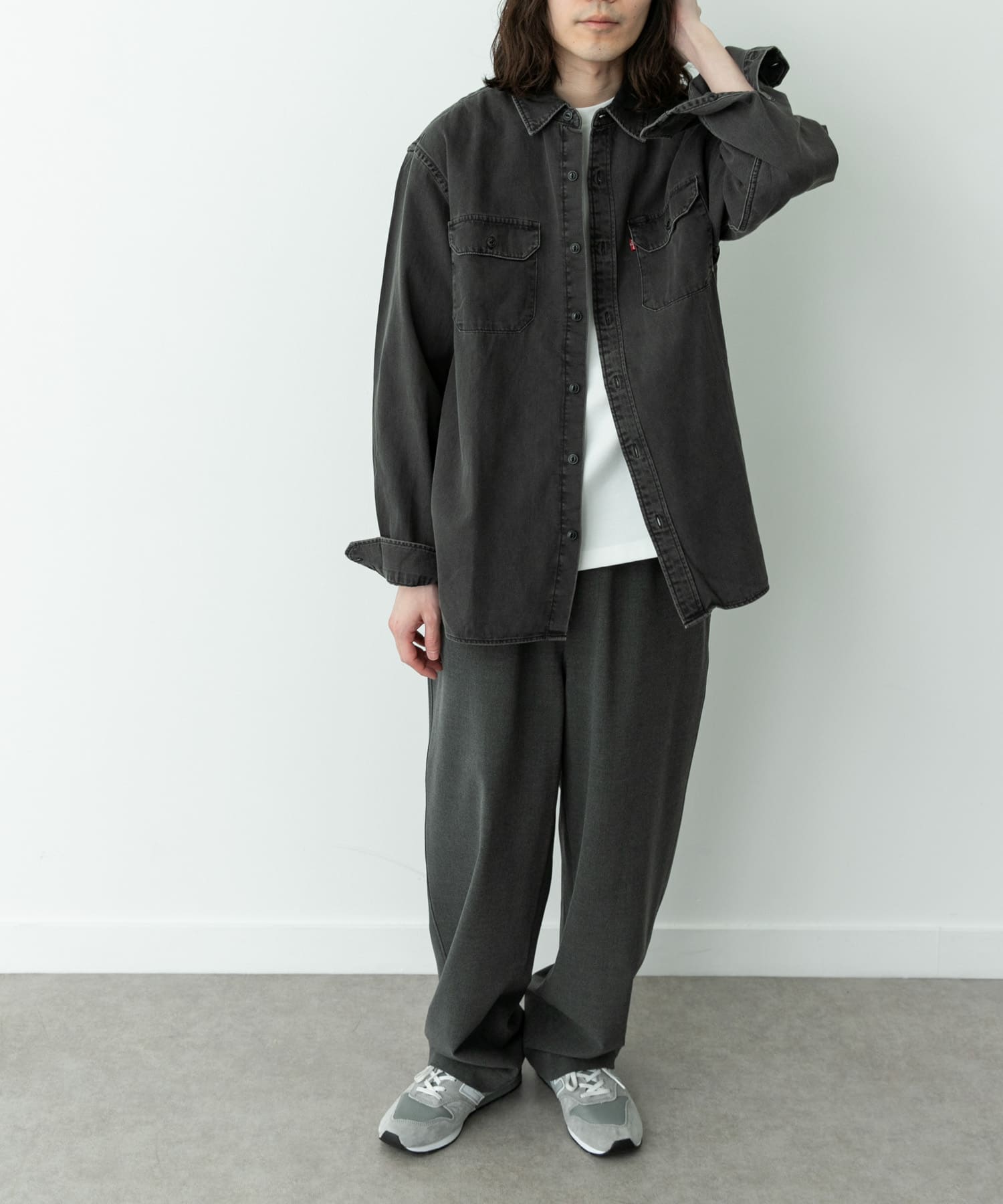身長 : 173cm サイズ : L
