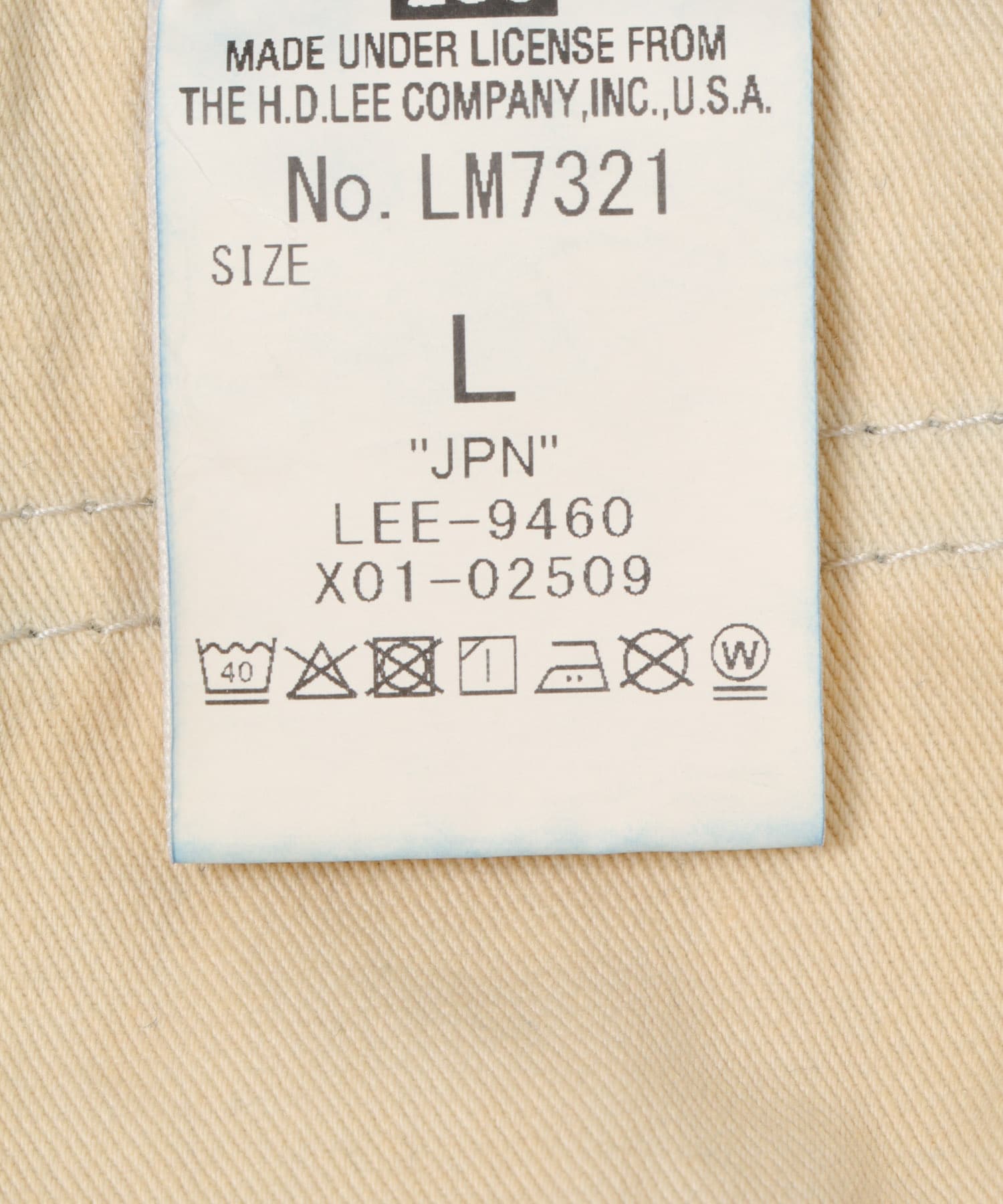 Lee　VINTAGE PAINTER PANTS JELT DENIM M