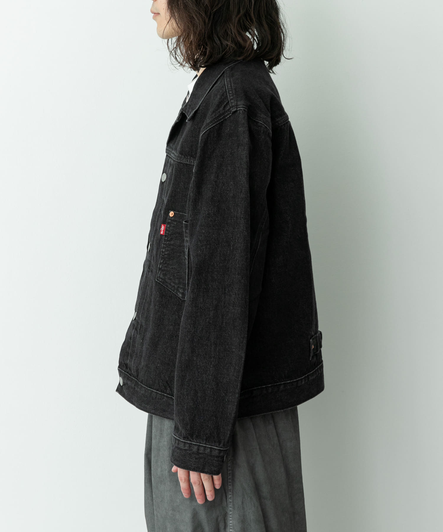 身長 : 173cm サイズ : L