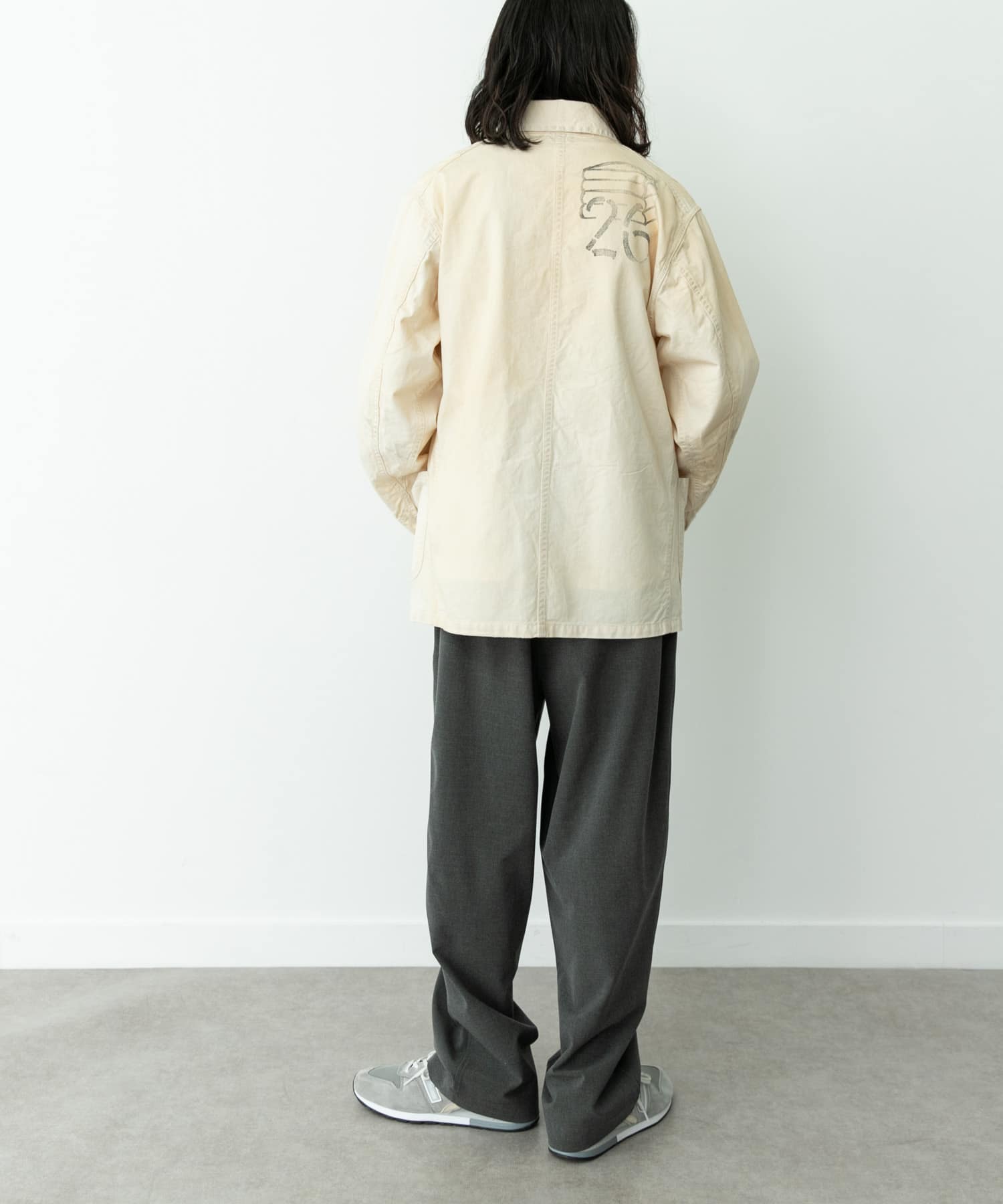 身長：173cm サイズ：L