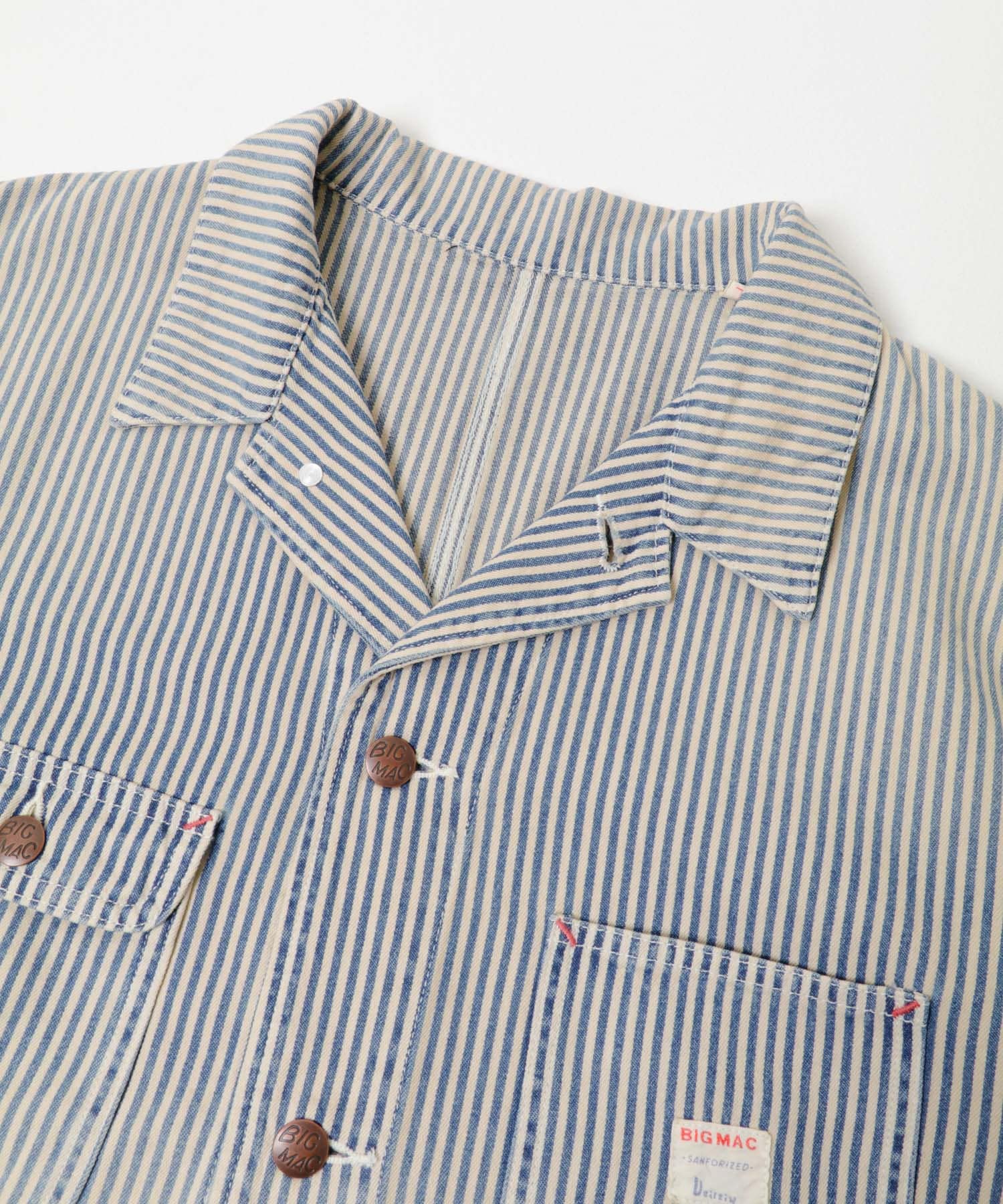 BIG MAC　DENIM COVERALL HICKORY M