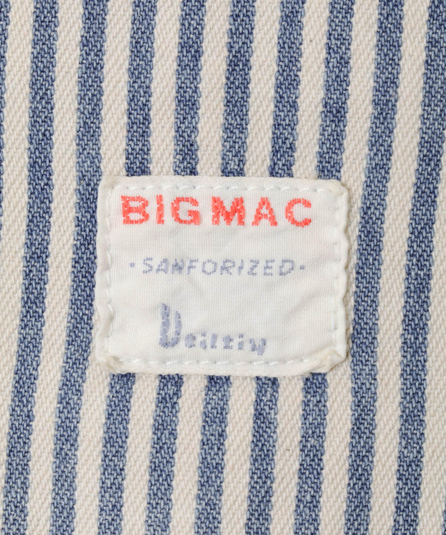 BIG MAC　DENIM COVERALL HICKORY M