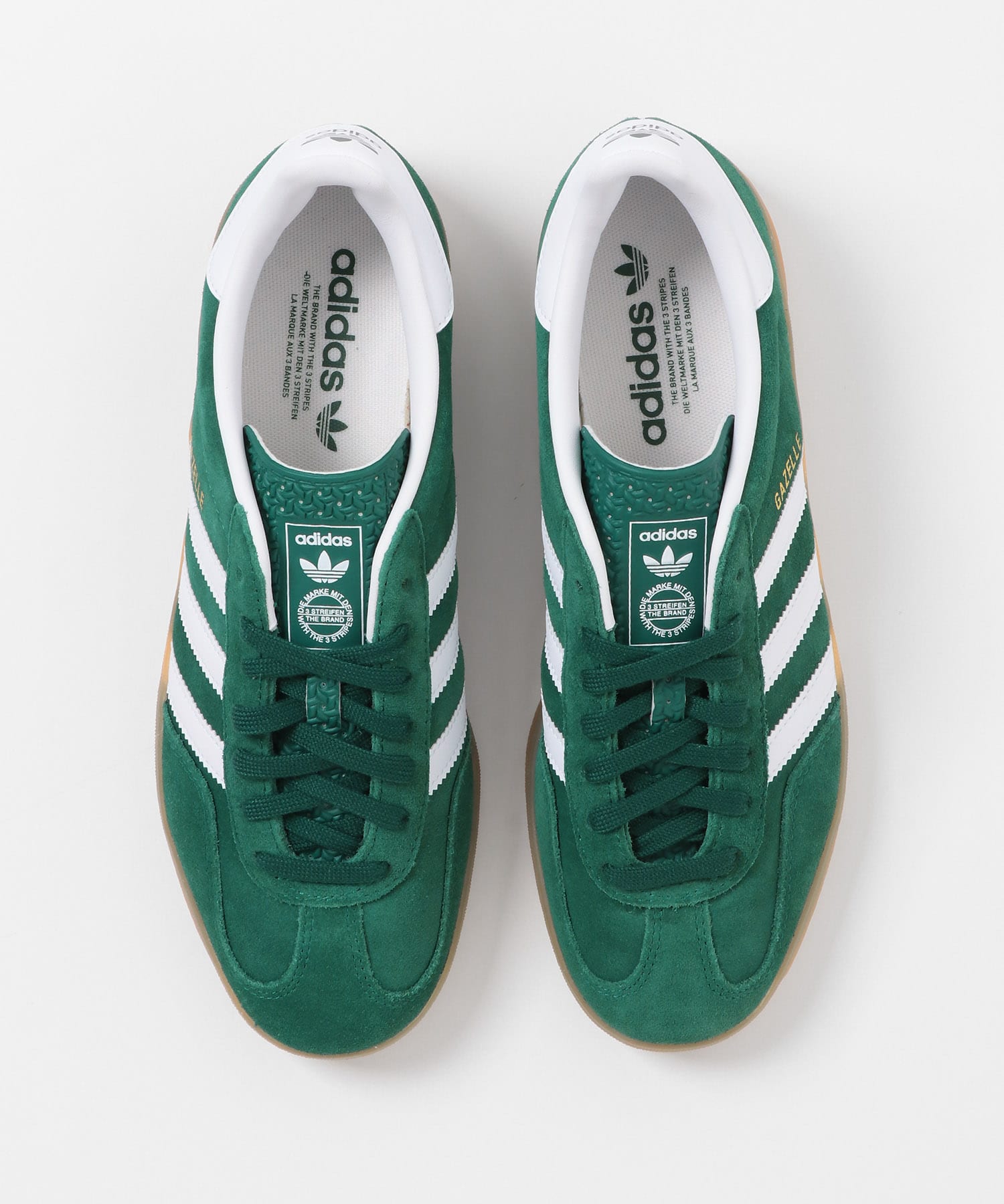 adidas　GAZELLE INDOOR グリーン 26