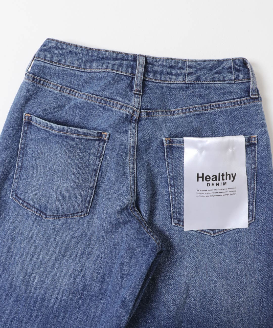 Healthy DENIM　PINK PEPPER MIDRISE MID USED 23