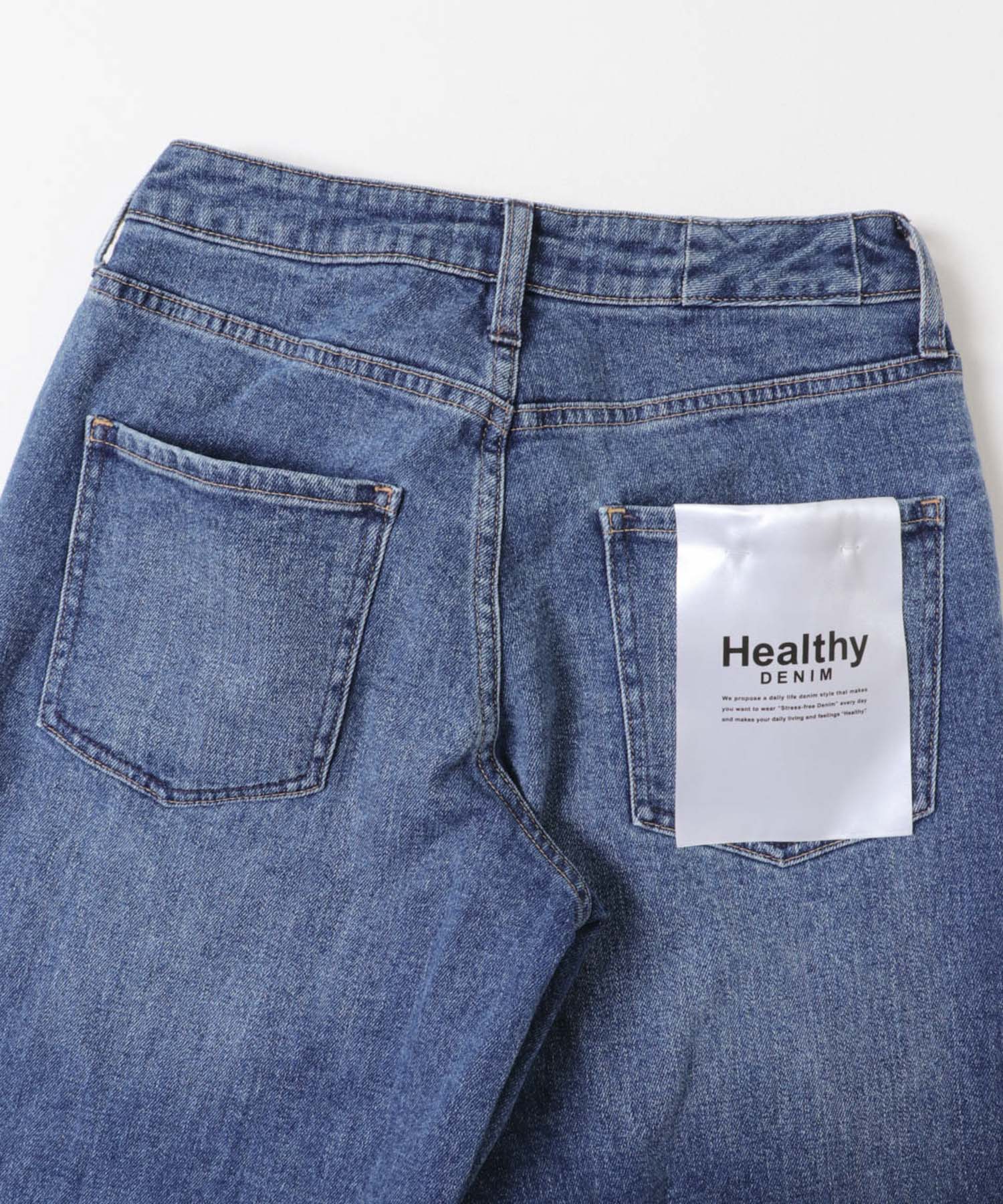Healthy DENIM　PINK PEPPER MIDRISE MID USED 23