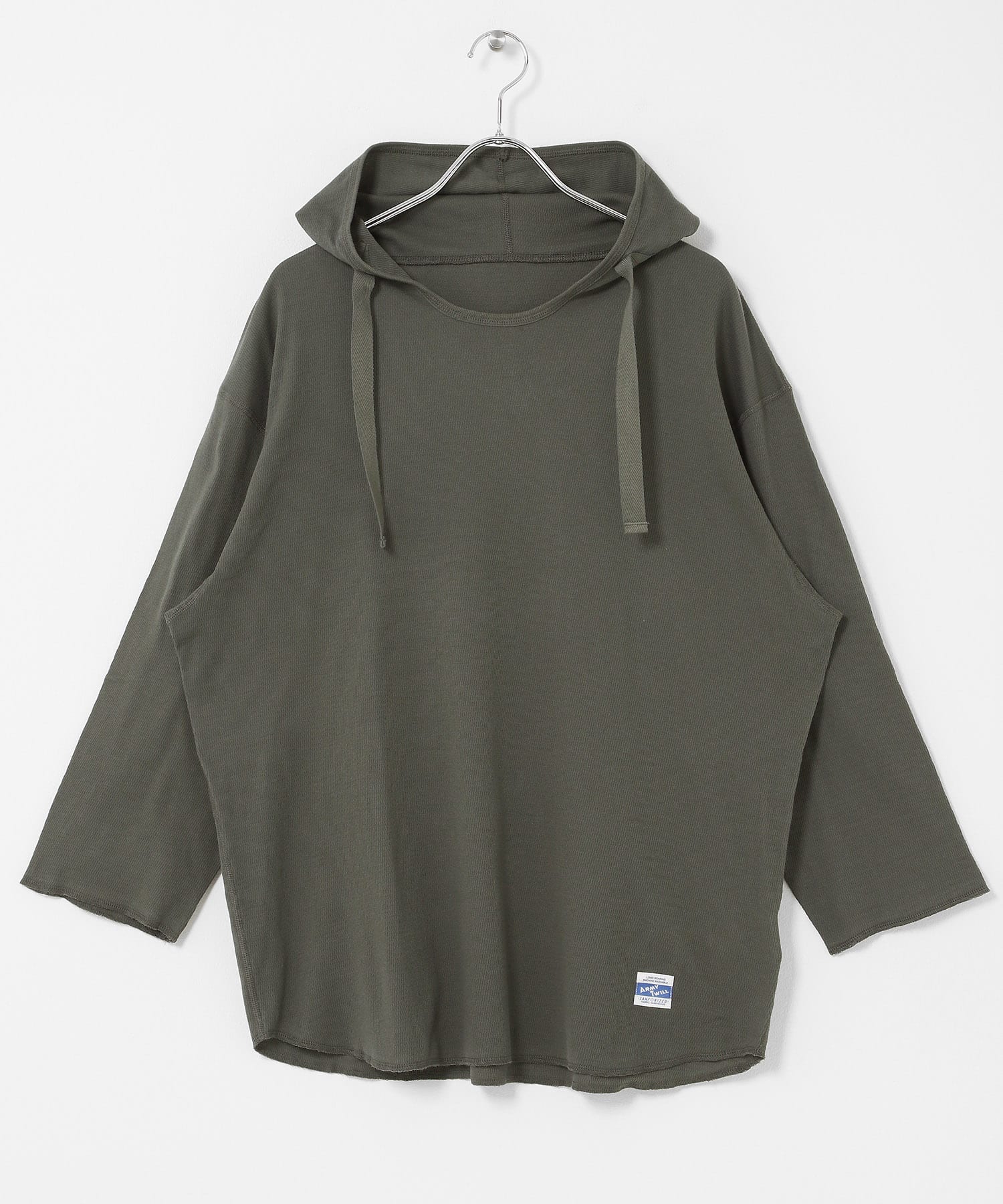 ARMY TWILL　LIGHT HONEYCOMB HOODIE OLIVE M